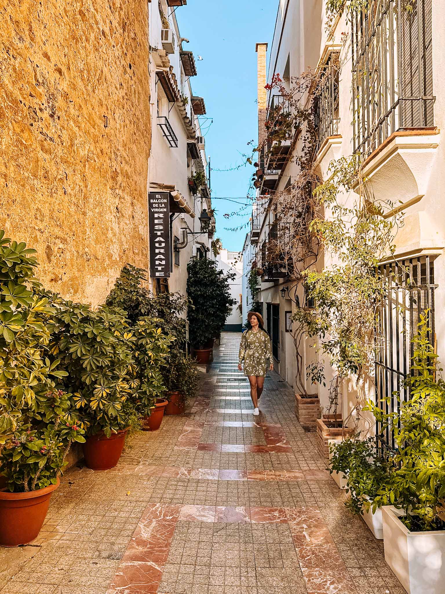 Most beautiful streets in Marbella, Spain - Calle Solano