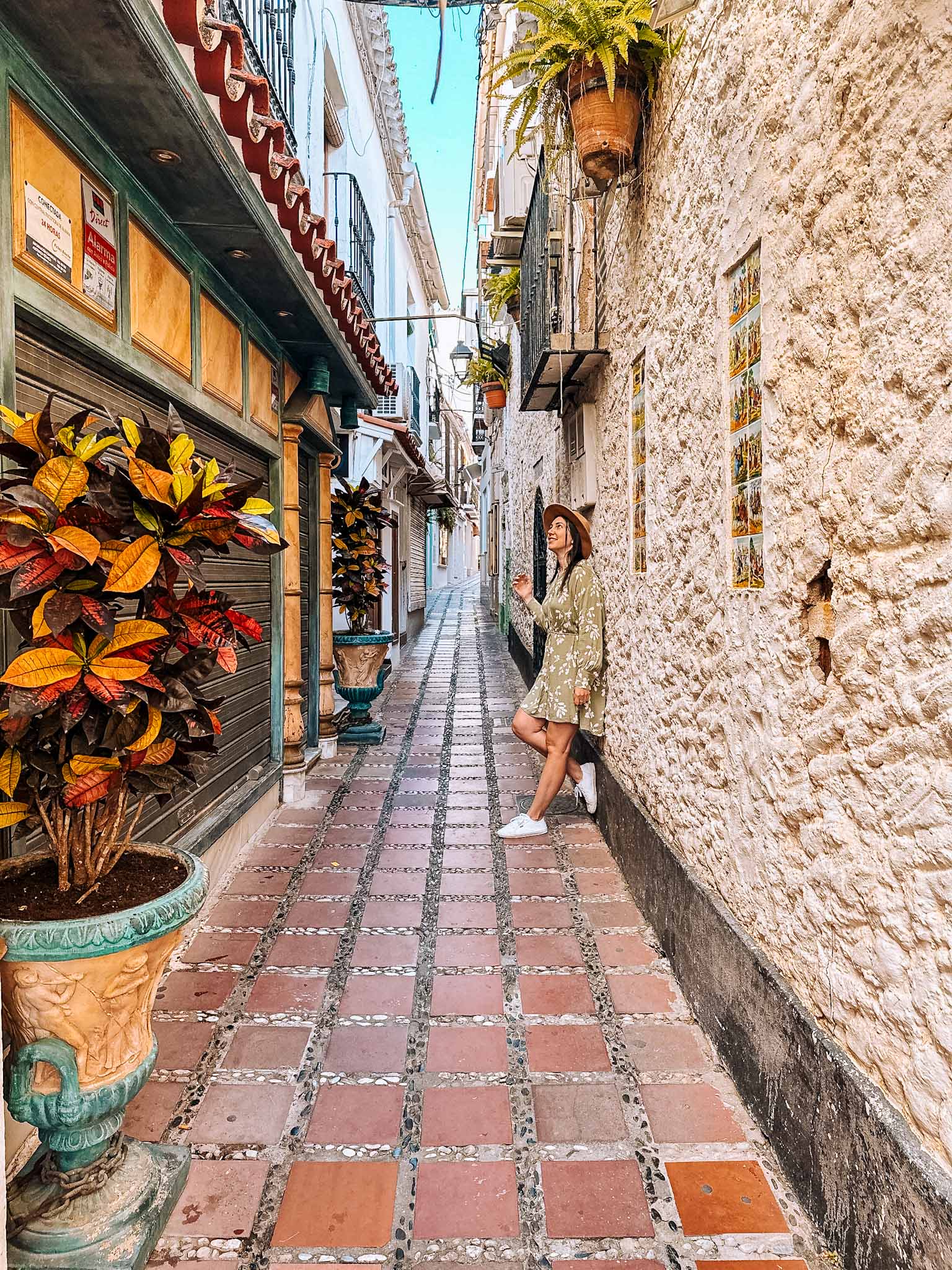 Most beautiful streets in Marbella, Spain - Calle Valdés