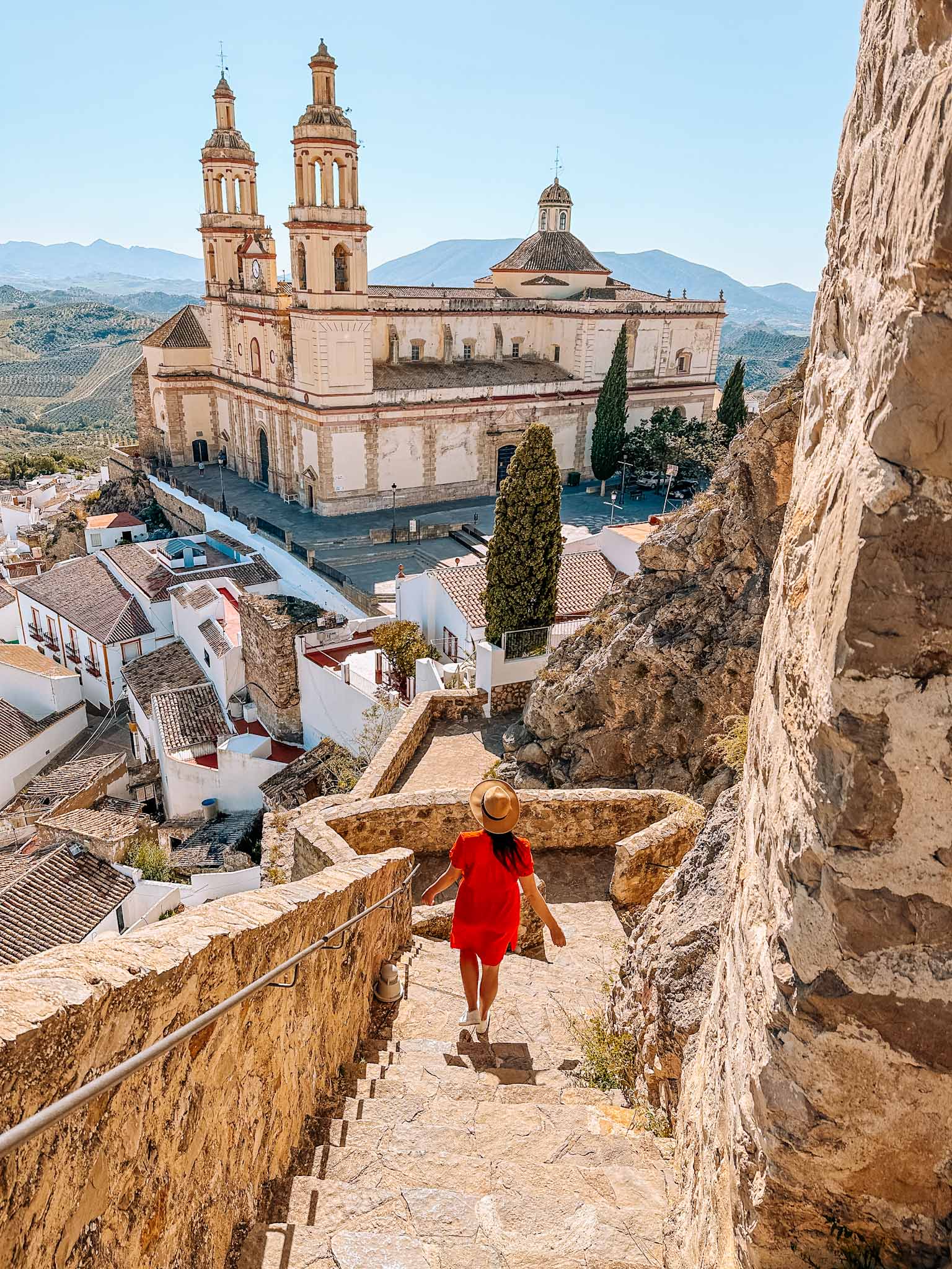 Most beautiful whitewashed villages and unique towns in Andalusia, Spain - Olvera