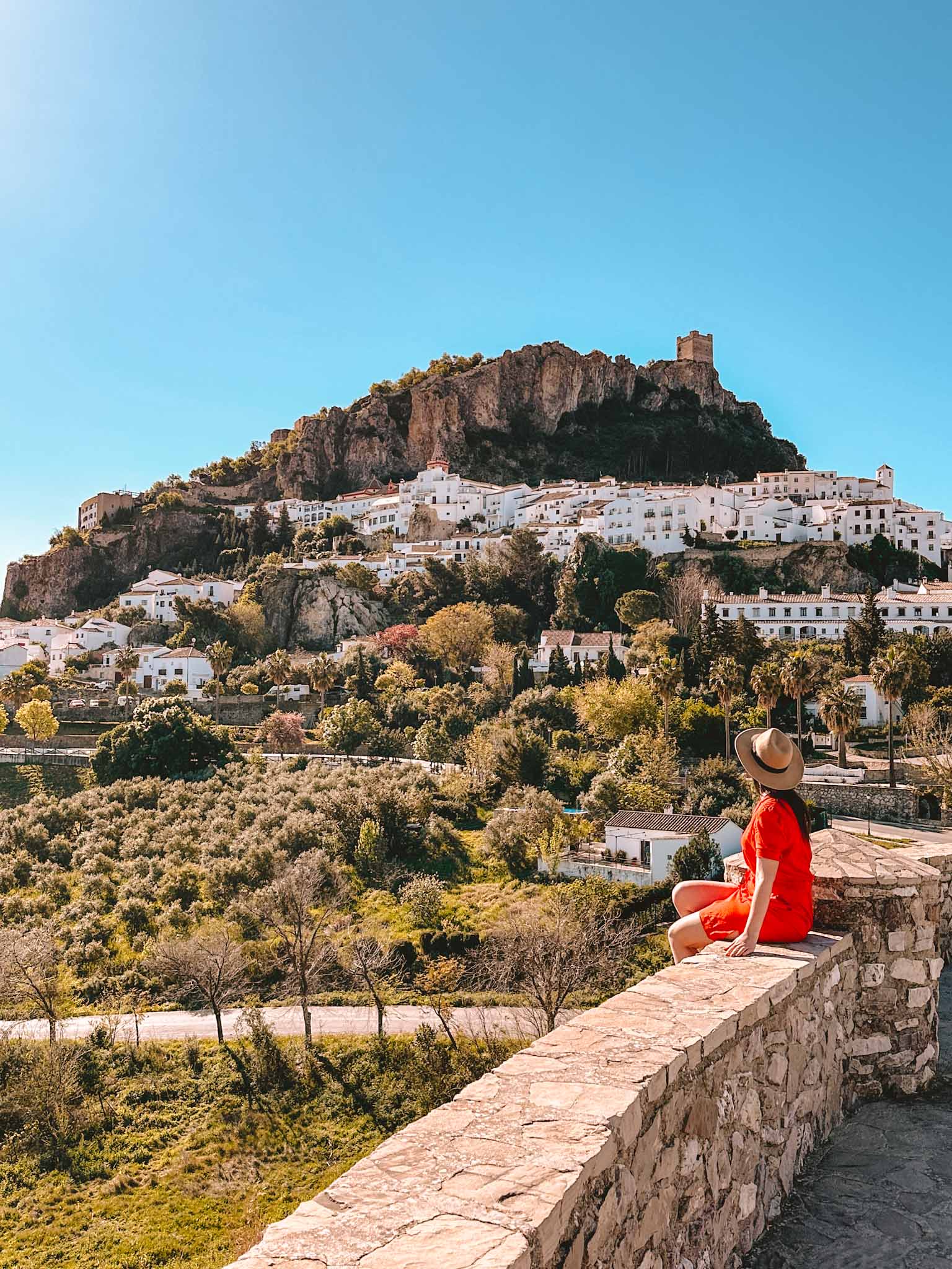 Most beautiful whitewashed villages and unique towns in Andalusia, Spain - Zahara de la Sierra