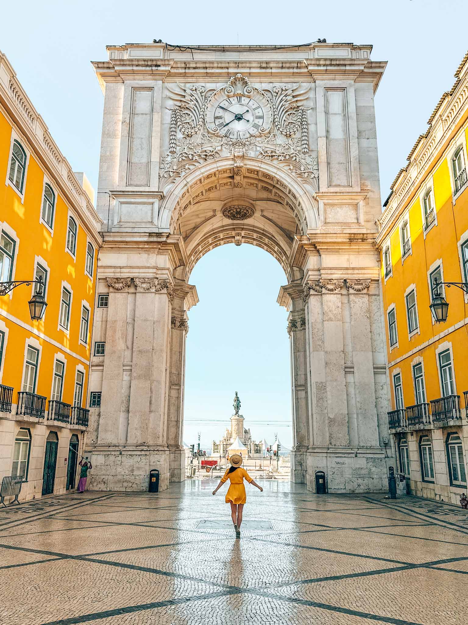 Best Instagram photo spots in Lisbon - Arco da Rua Augusta