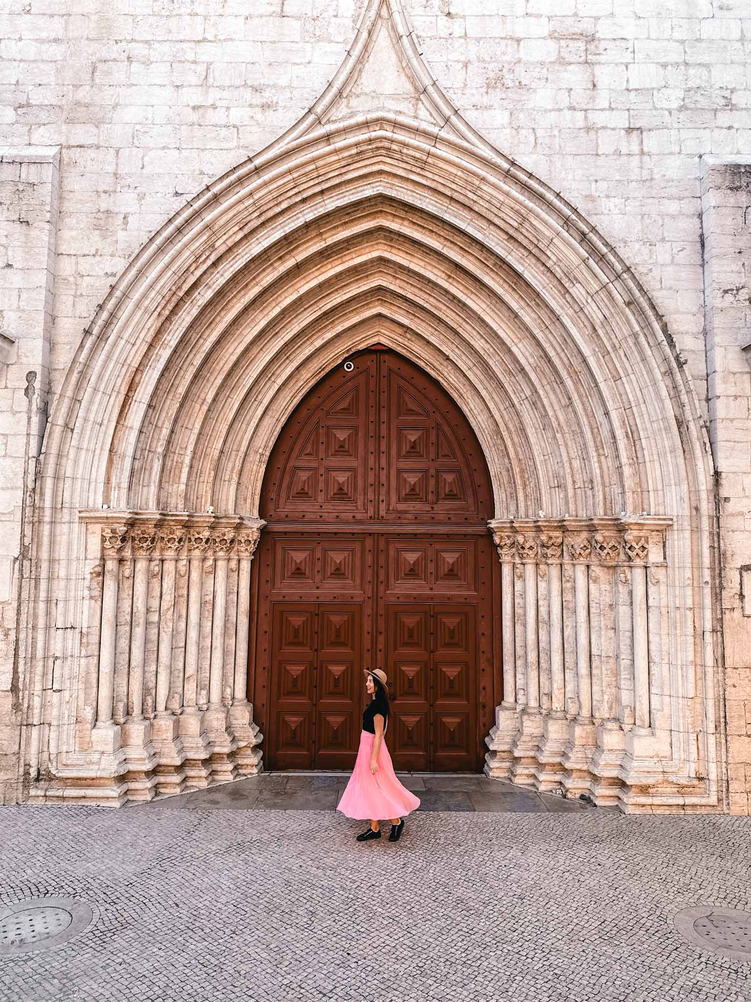 Best Instagram photo spots in Lisbon - Carmo Convent