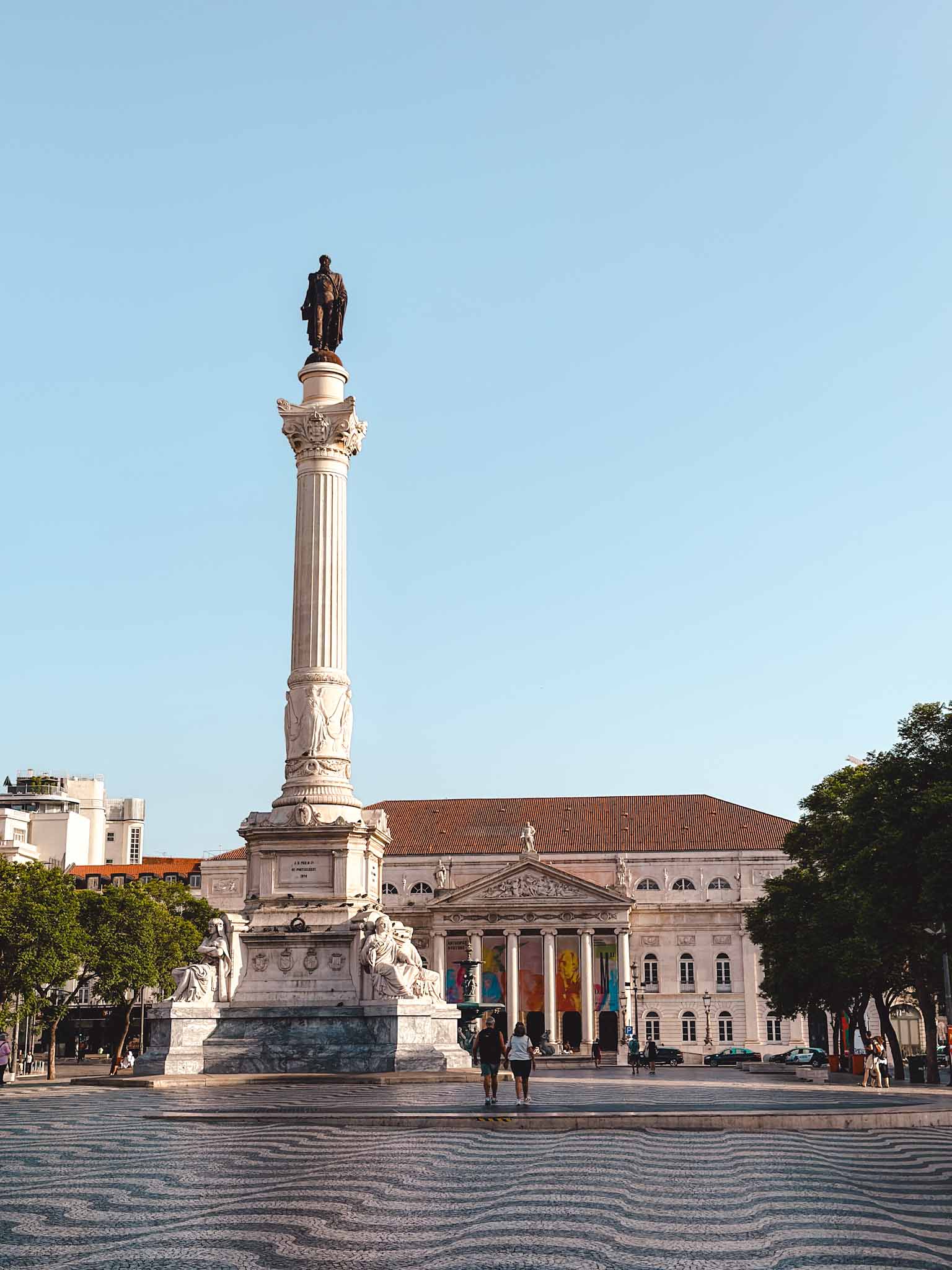 Best Instagram photo spots in Lisbon, Portugal - Arco do Bandeira and the Praça do Rossio