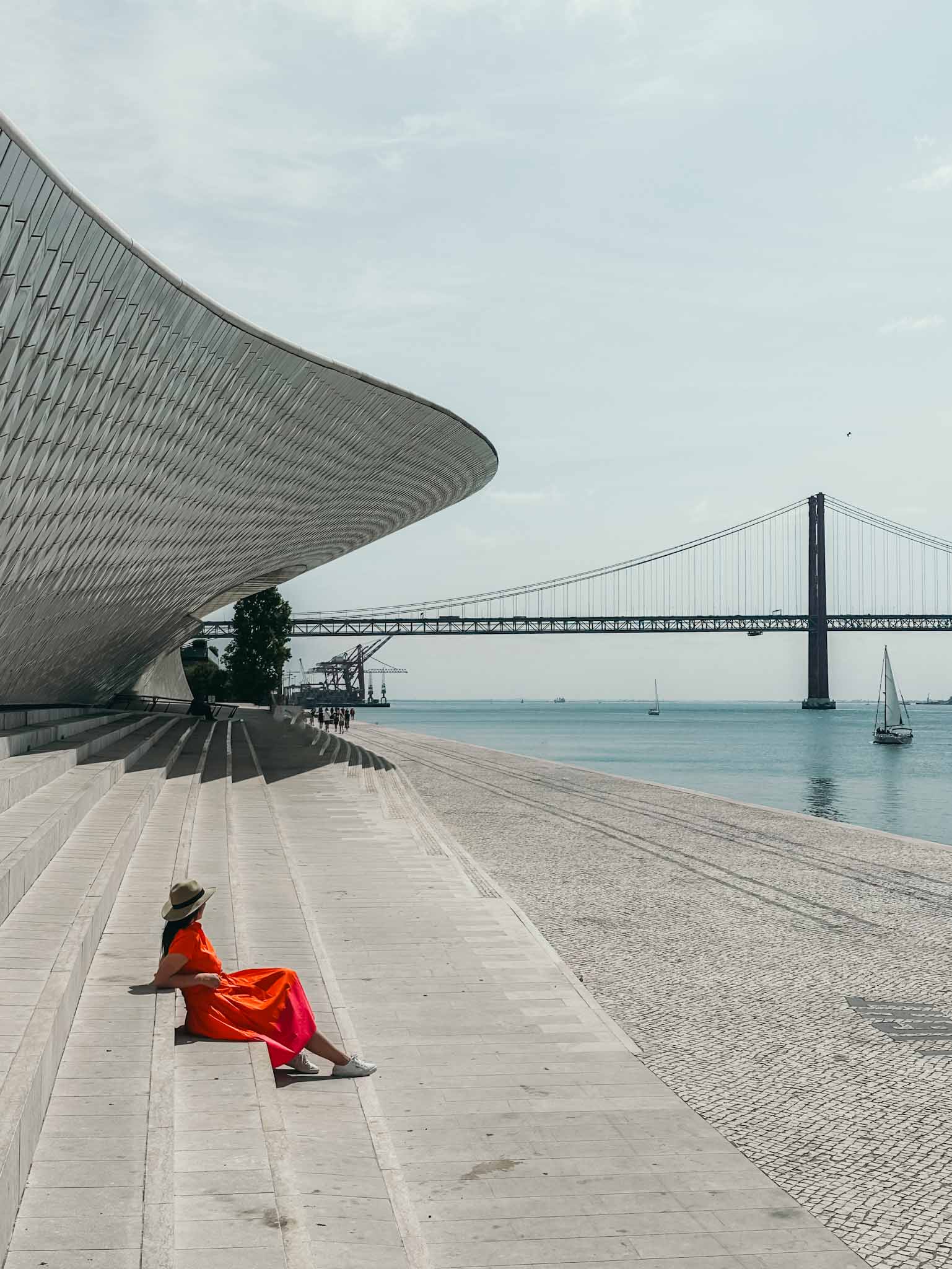 Best Instagram photo spots in Lisbon, Portugal - MAAT - Museum of Art, Architecture and Technology