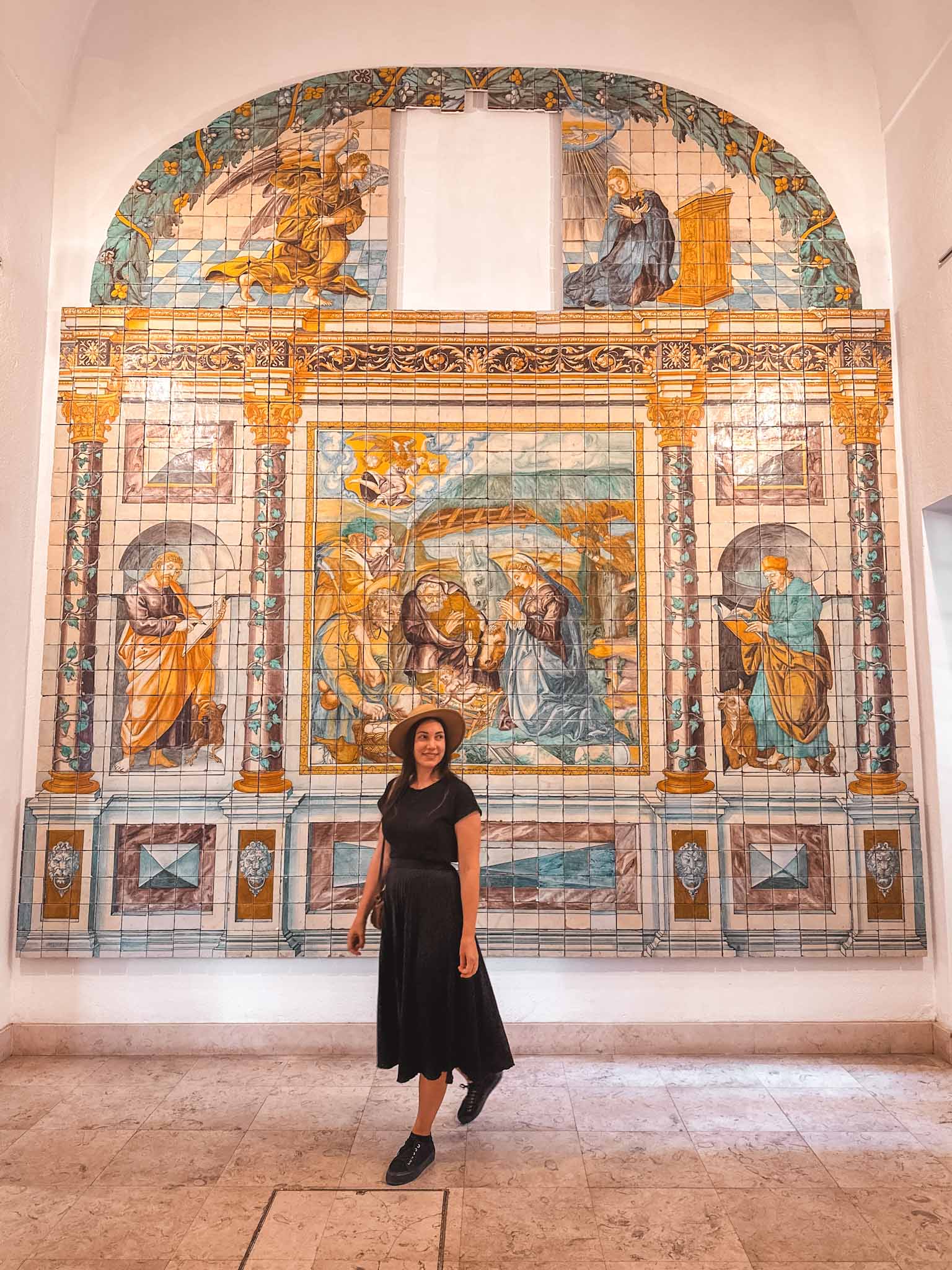 Best Instagram photo spots in Lisbon, Portugal - National Tile Museum