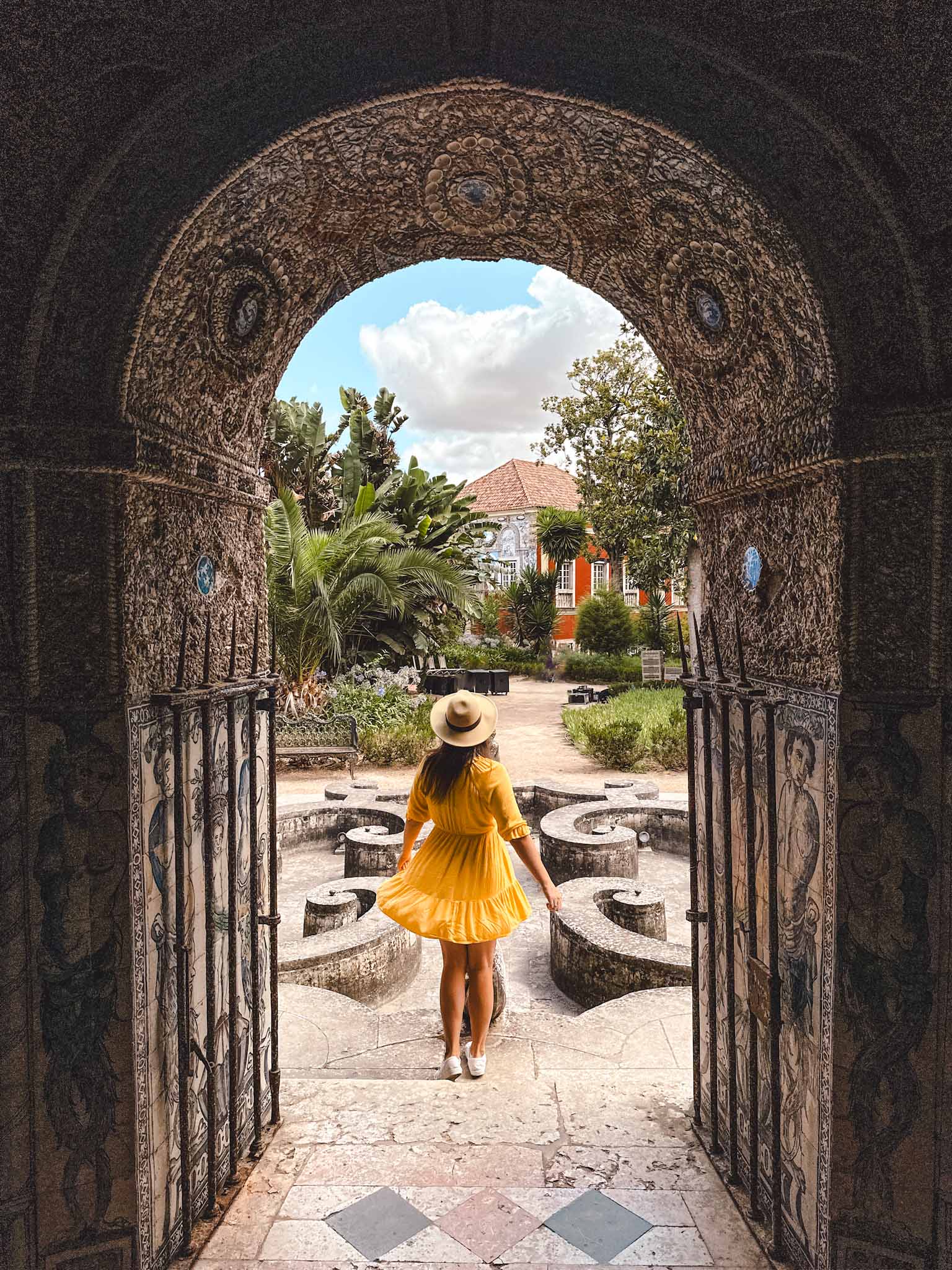 Best Instagram photo spots in Lisbon, Portugal - The Palace of Fronteira