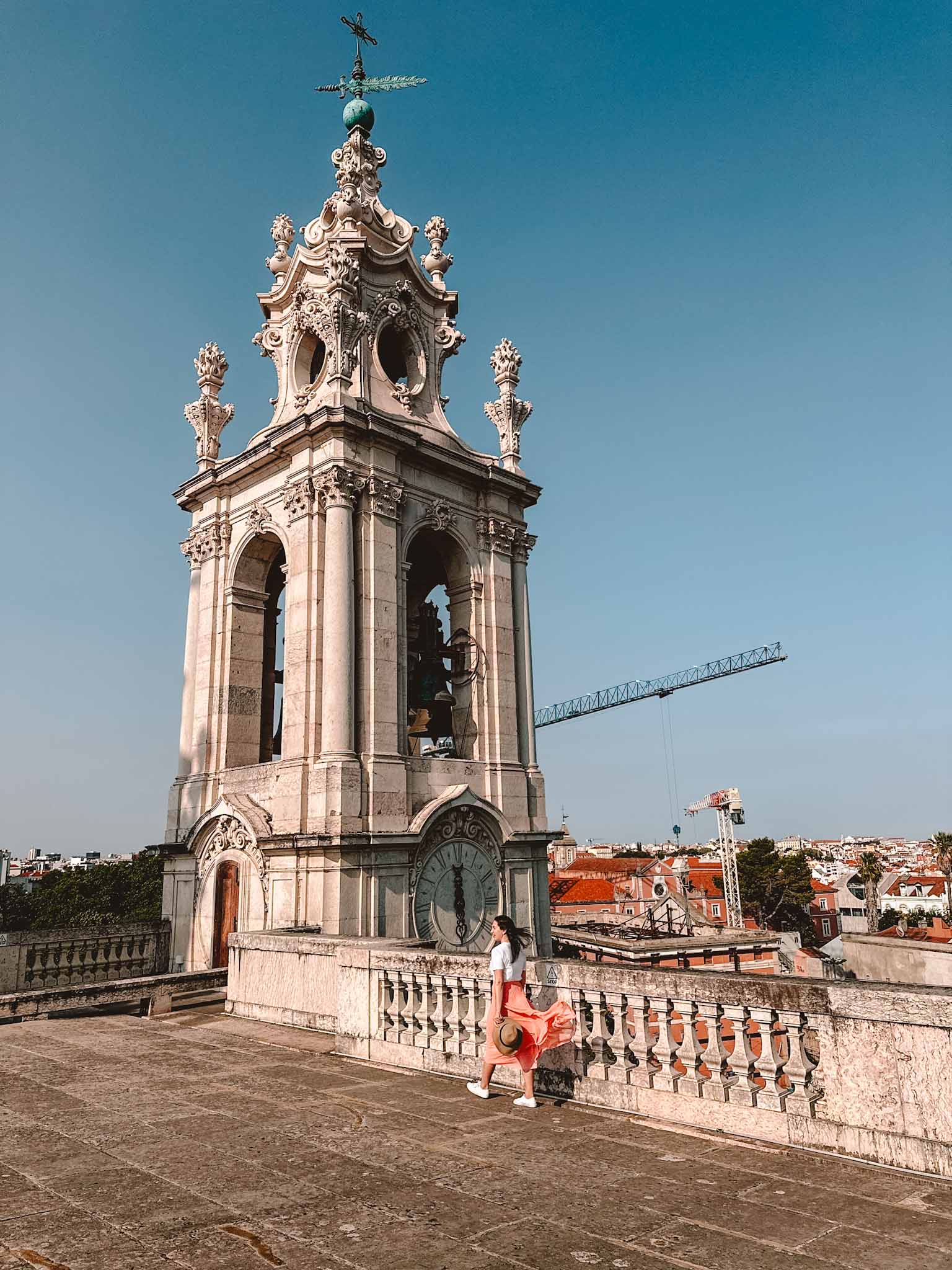 Best viewpoints and rooftops in Lisbon - Basílica of Estrela