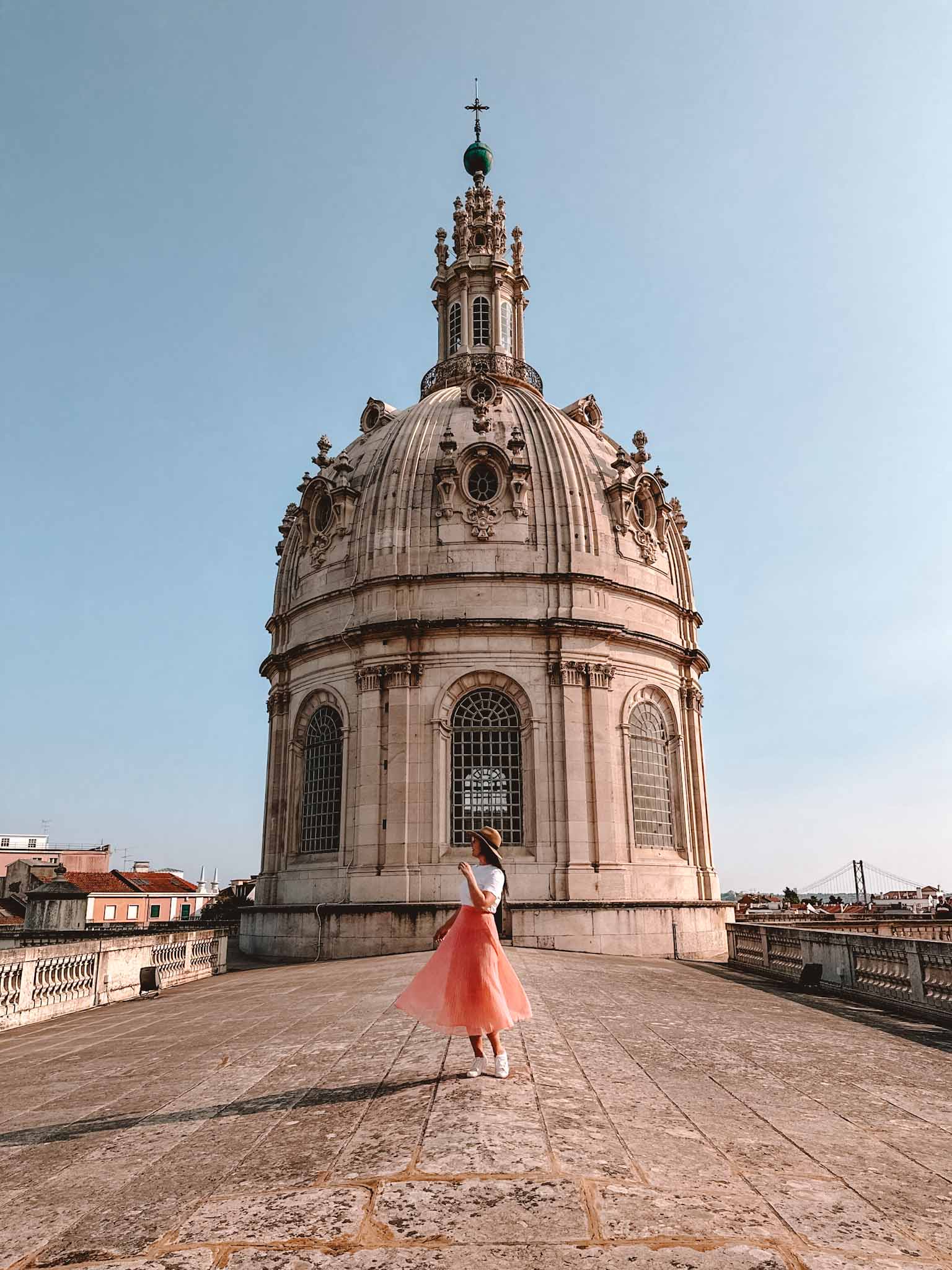 Best viewpoints and rooftops in Lisbon - Basílica of Estrela