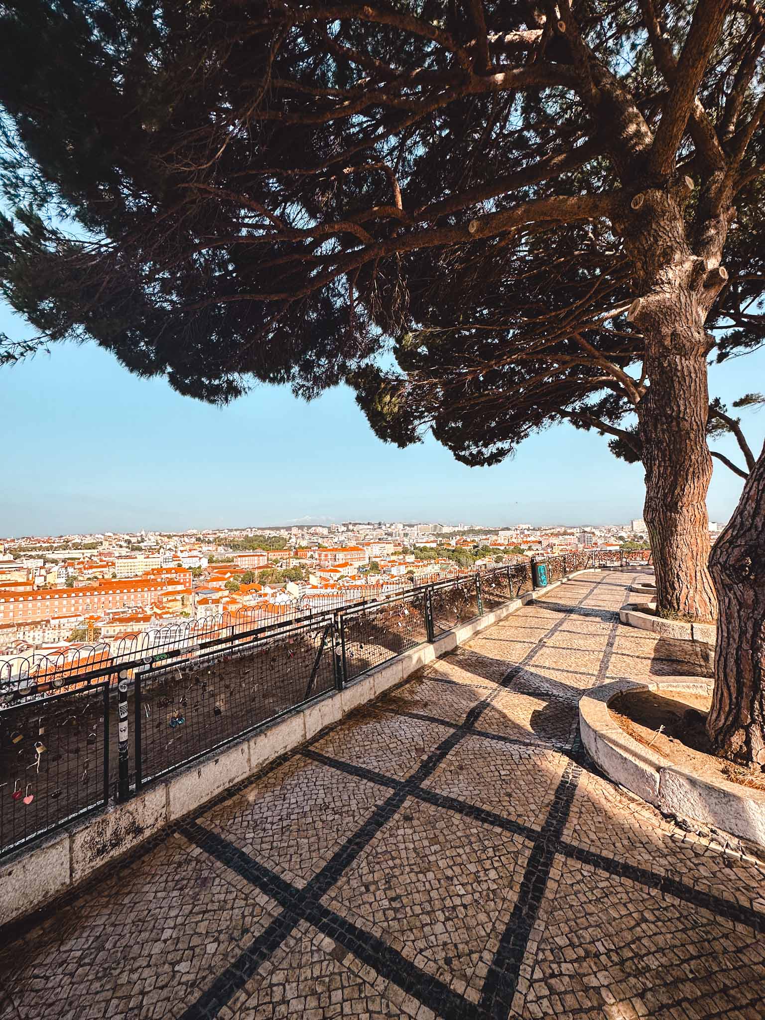 Best viewpoints and rooftops in Lisbon - Miradouro da Senhora do Monte