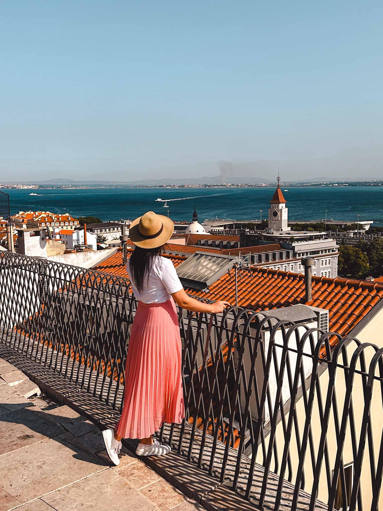 Best viewpoints and rooftops in Lisbon - Miradouro de Santa Catarina