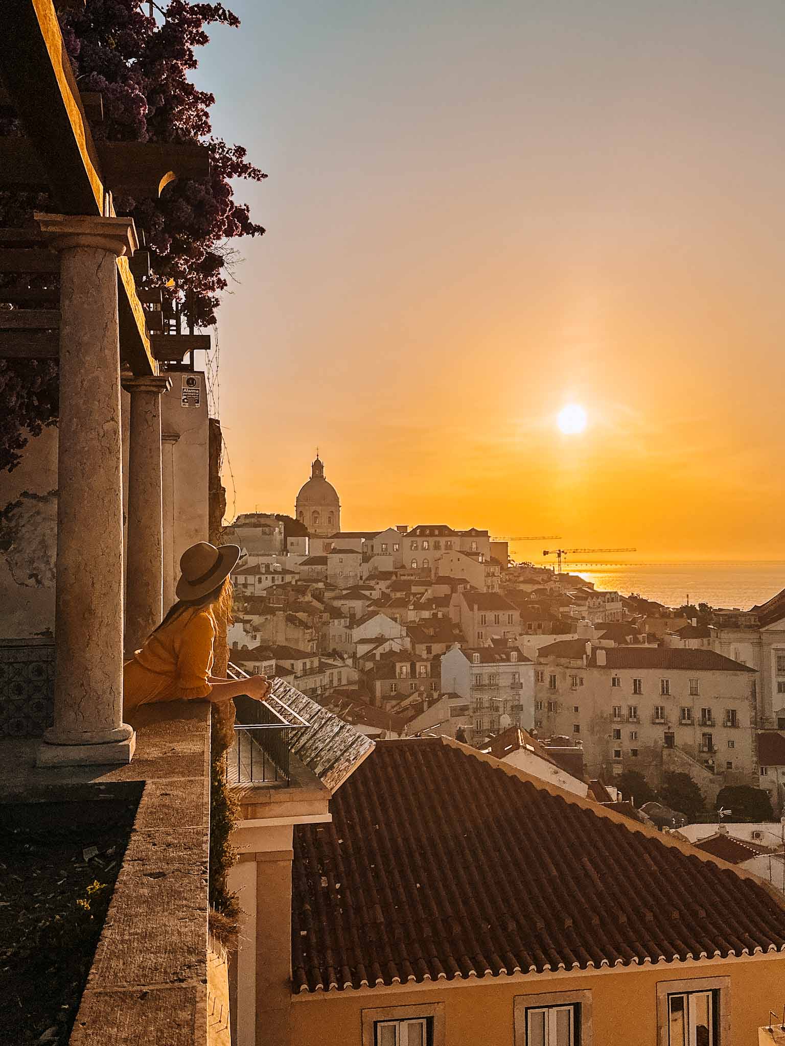 Best Instagram photo spots in Lisbon - Miradouro de Santa Luzia