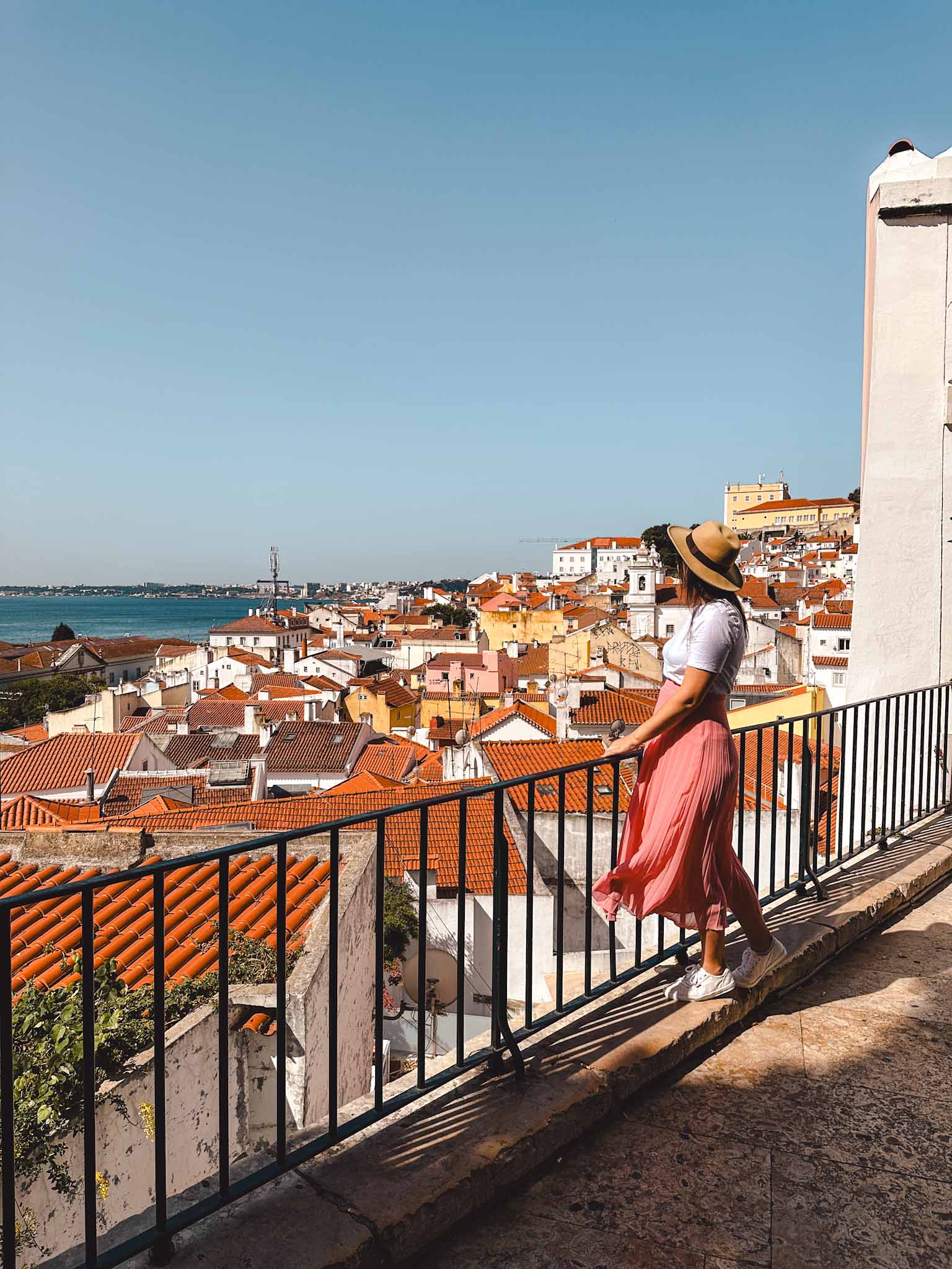 Best viewpoints and rooftops in Lisbon - Miradouro de Santo Estêvão