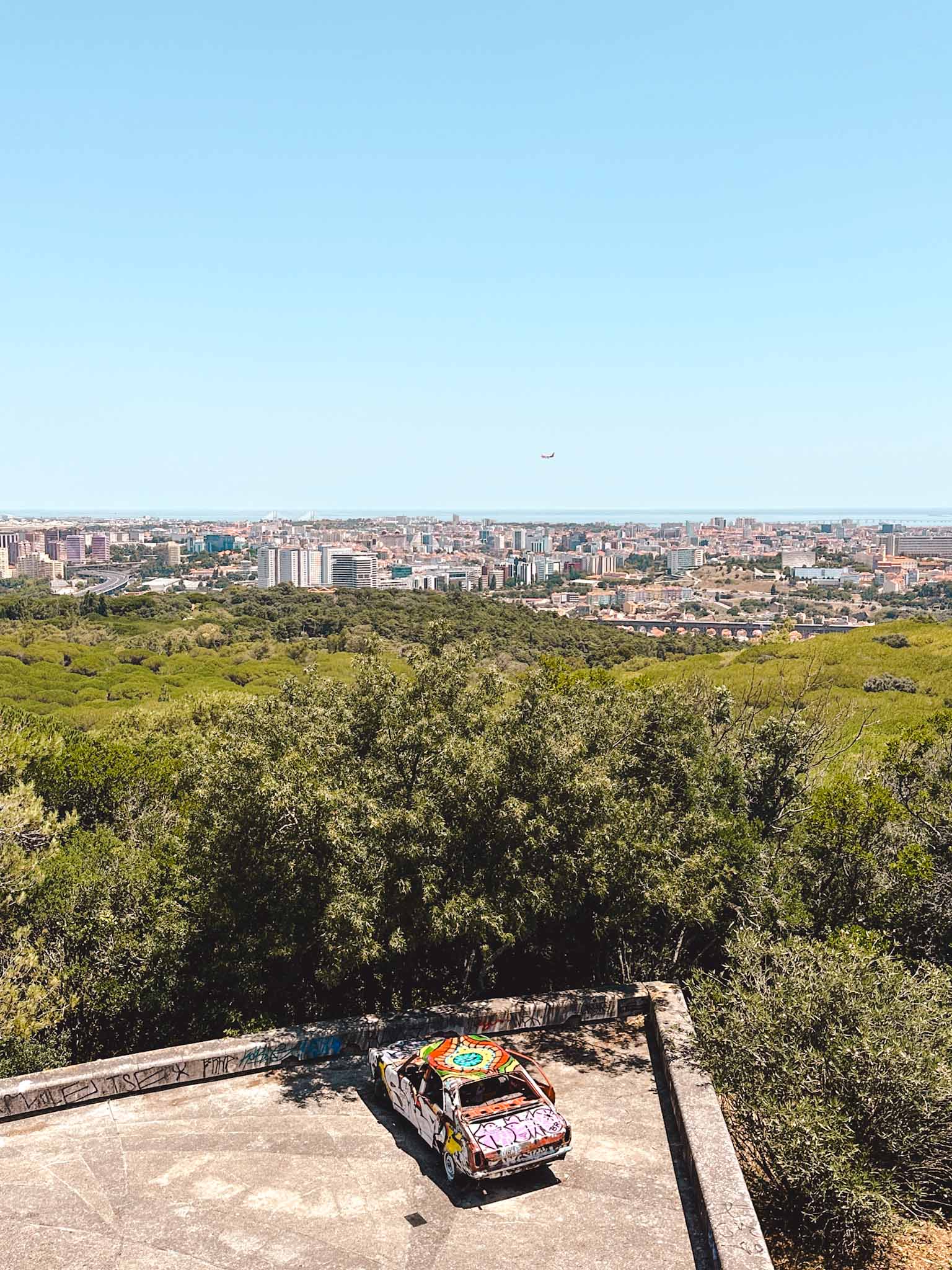est viewpoints and rooftops in Lisbon - Panoramico de Monsanto