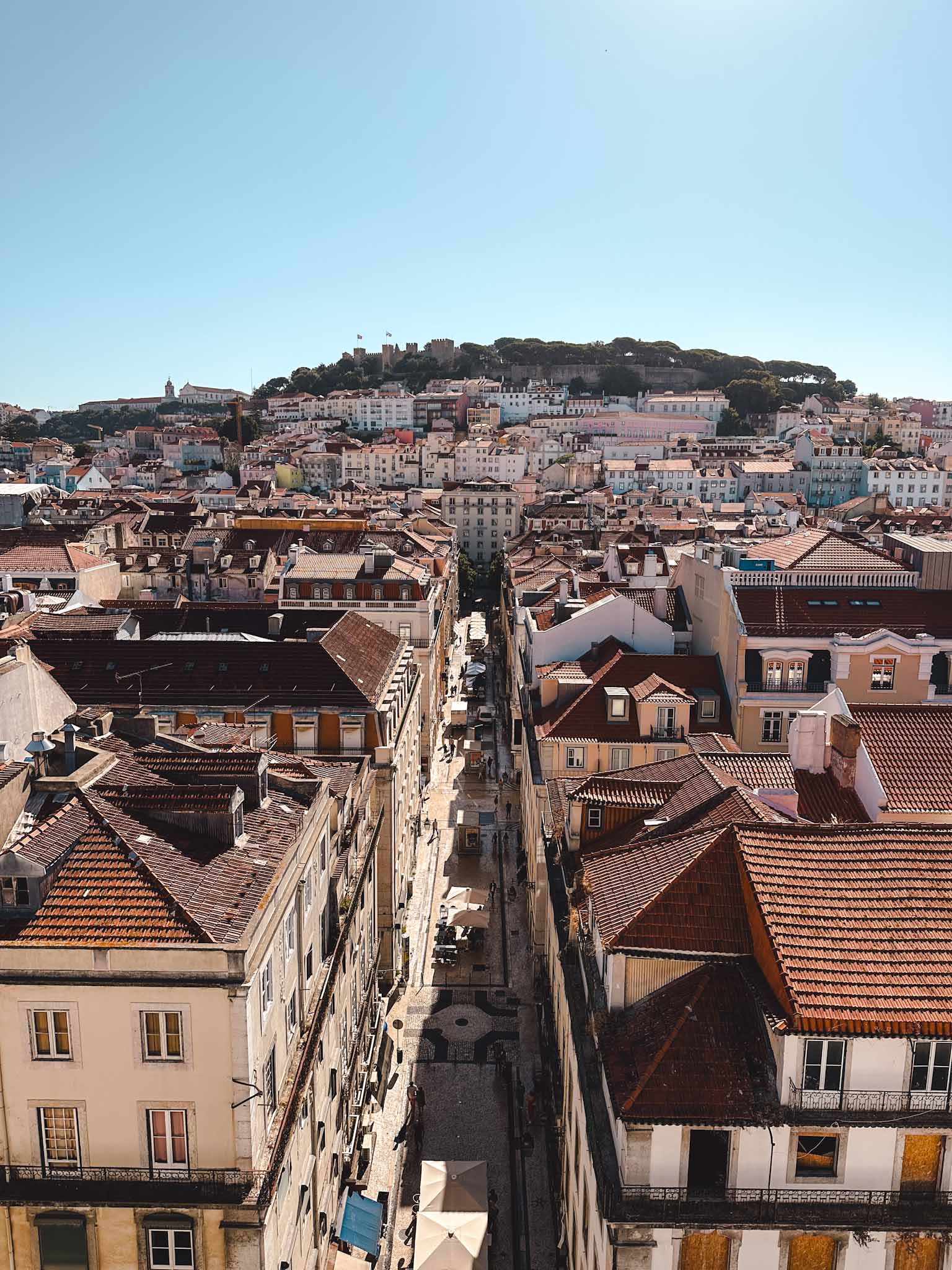 Best viewpoints and rooftops to see Lisbon from above - Elevador de Santa Justa