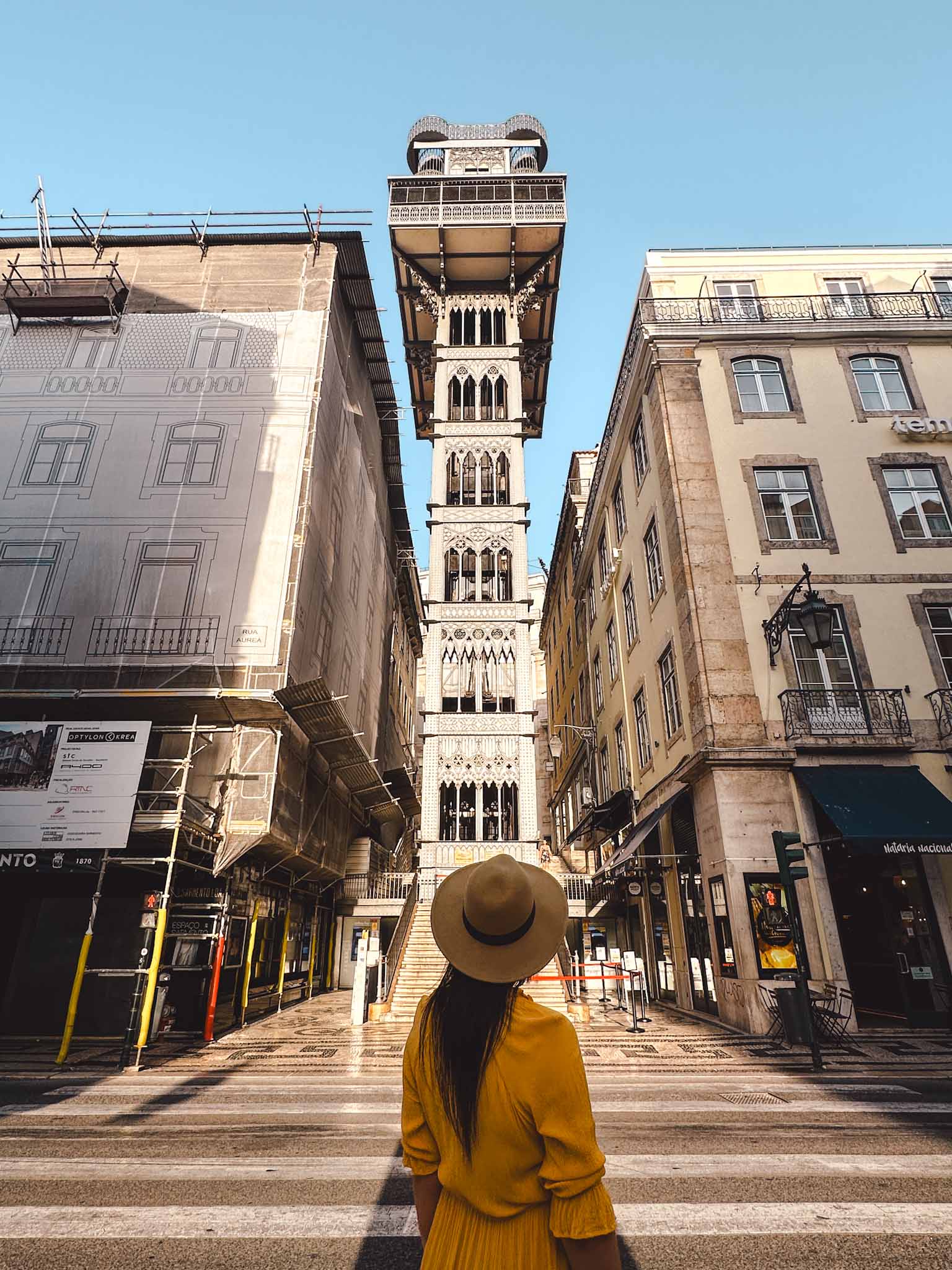 Best Instagram spots in Lisbon - Elevador de Santa Justa