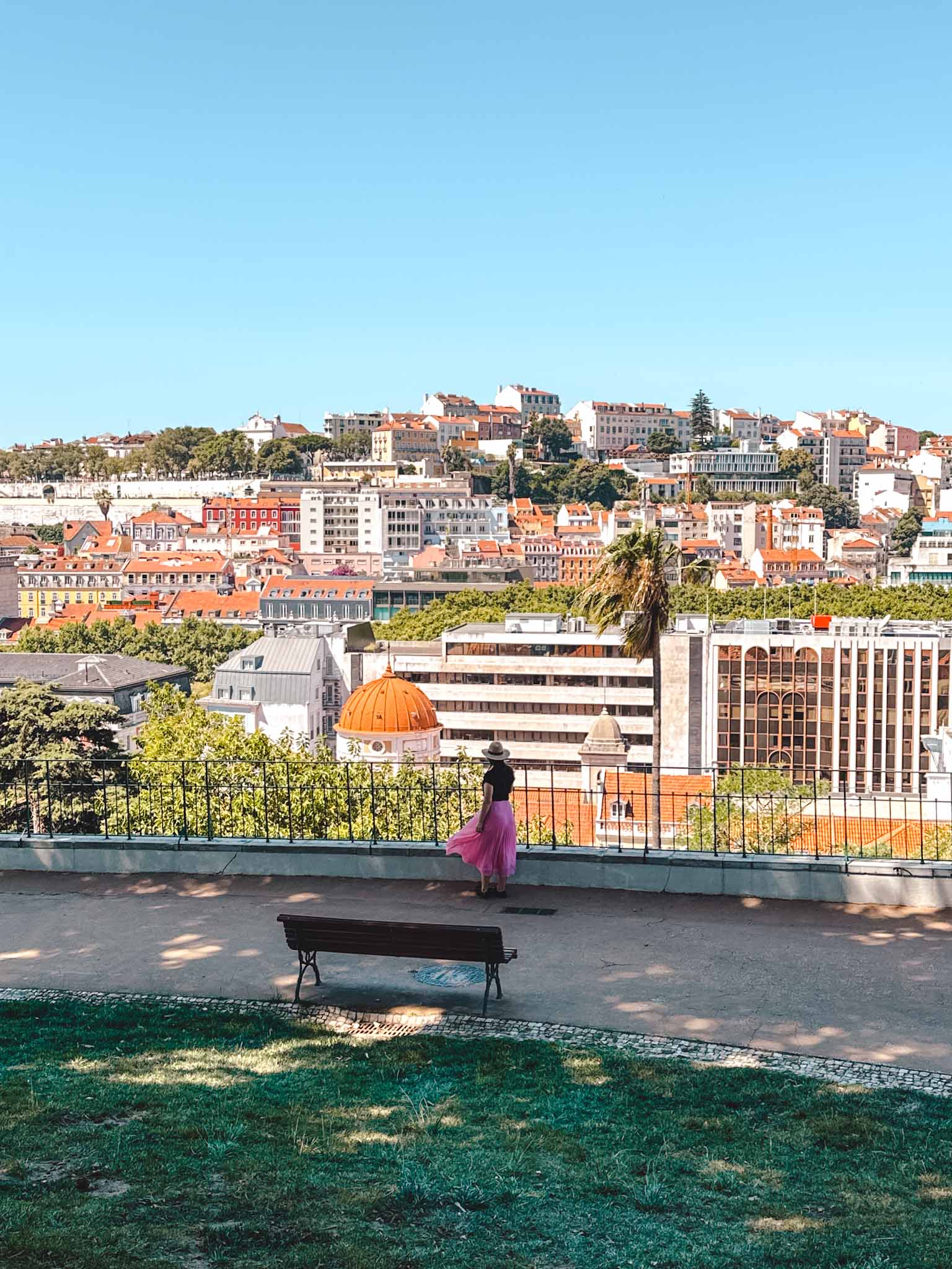 Best viewpoints in Lisbon - Miradouro do Jardim do Torel