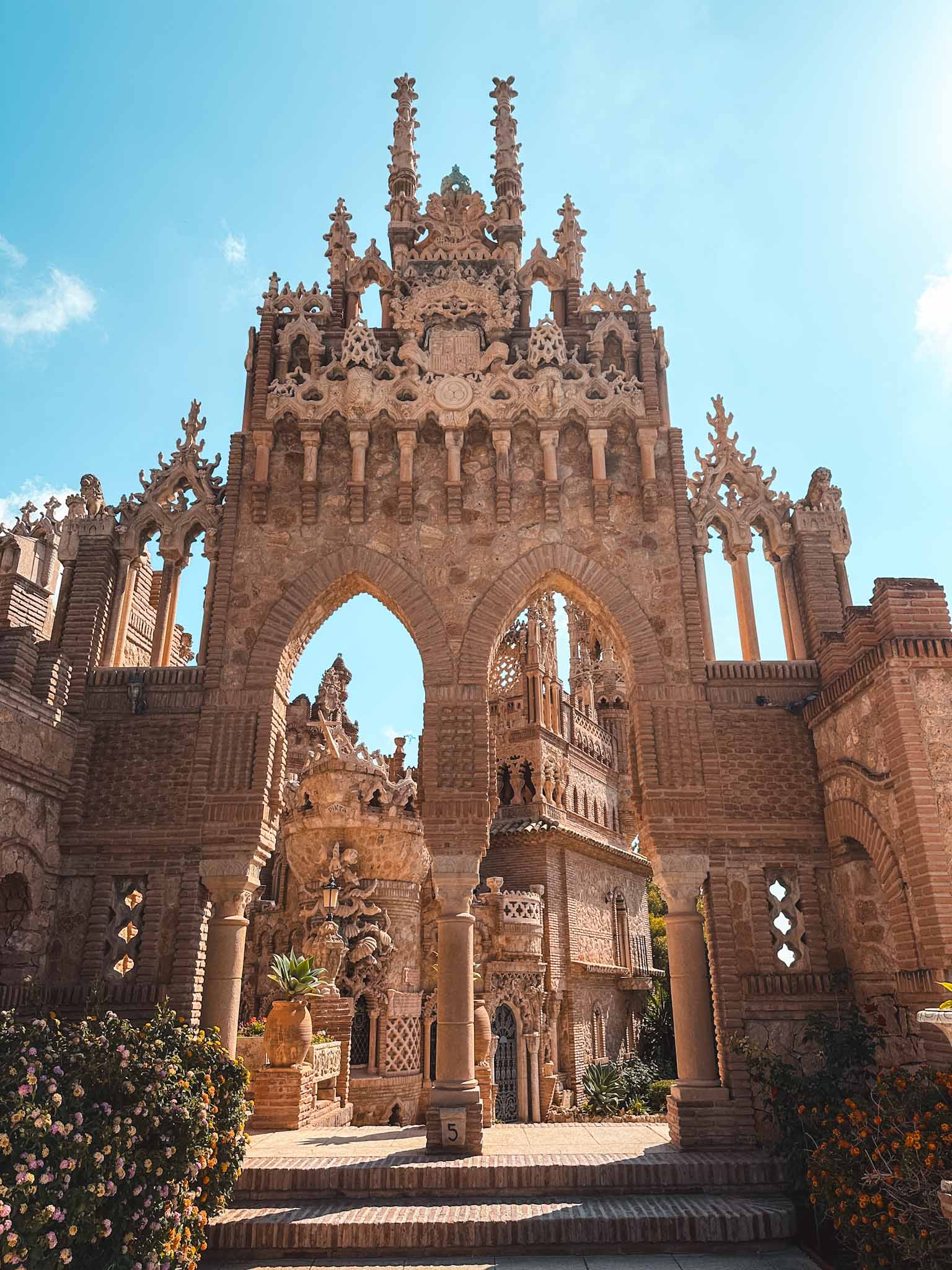 Castillo de Colomares - hidden gems in Andalusia, Spain
