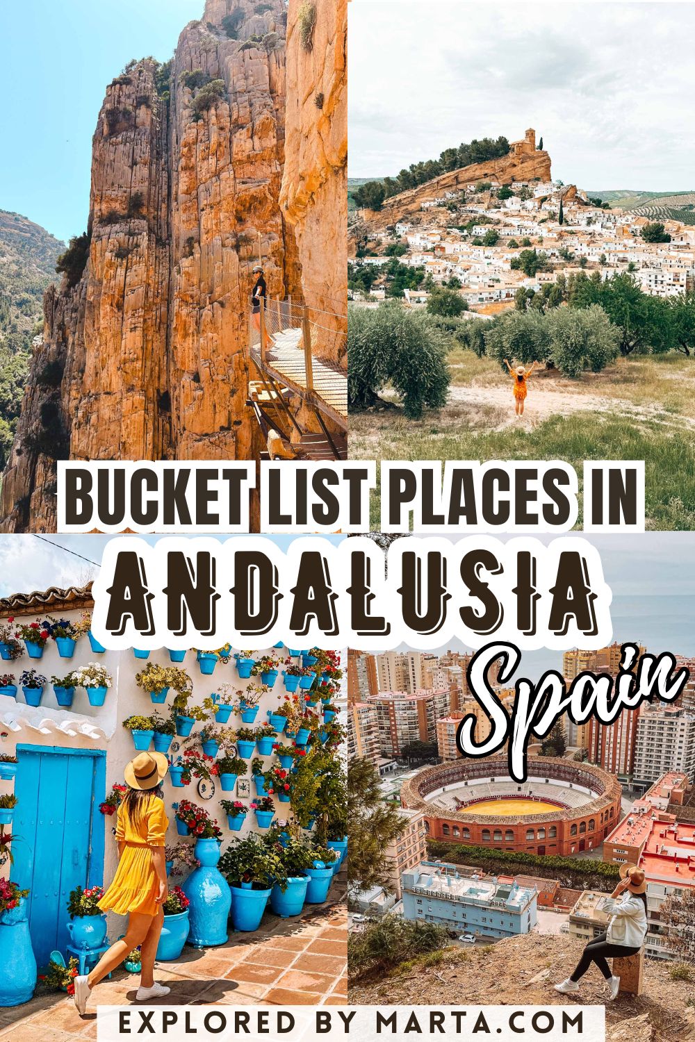 Andalusia bucket list - unforgettable destinations to visit in South of Spain