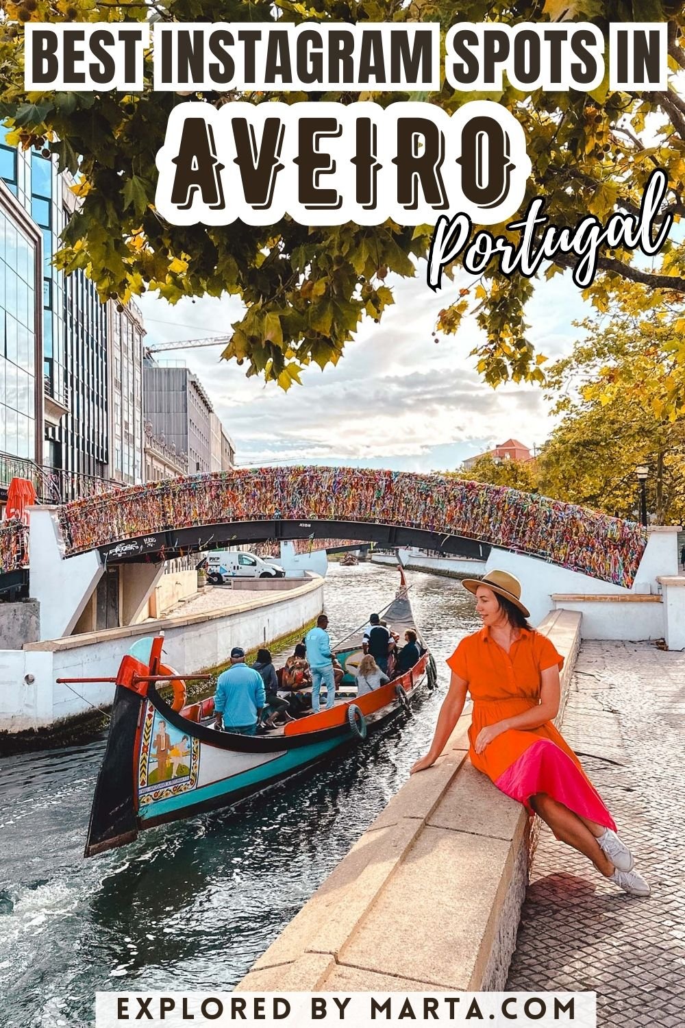 Best Instagram spots in Aveiro, Portugal