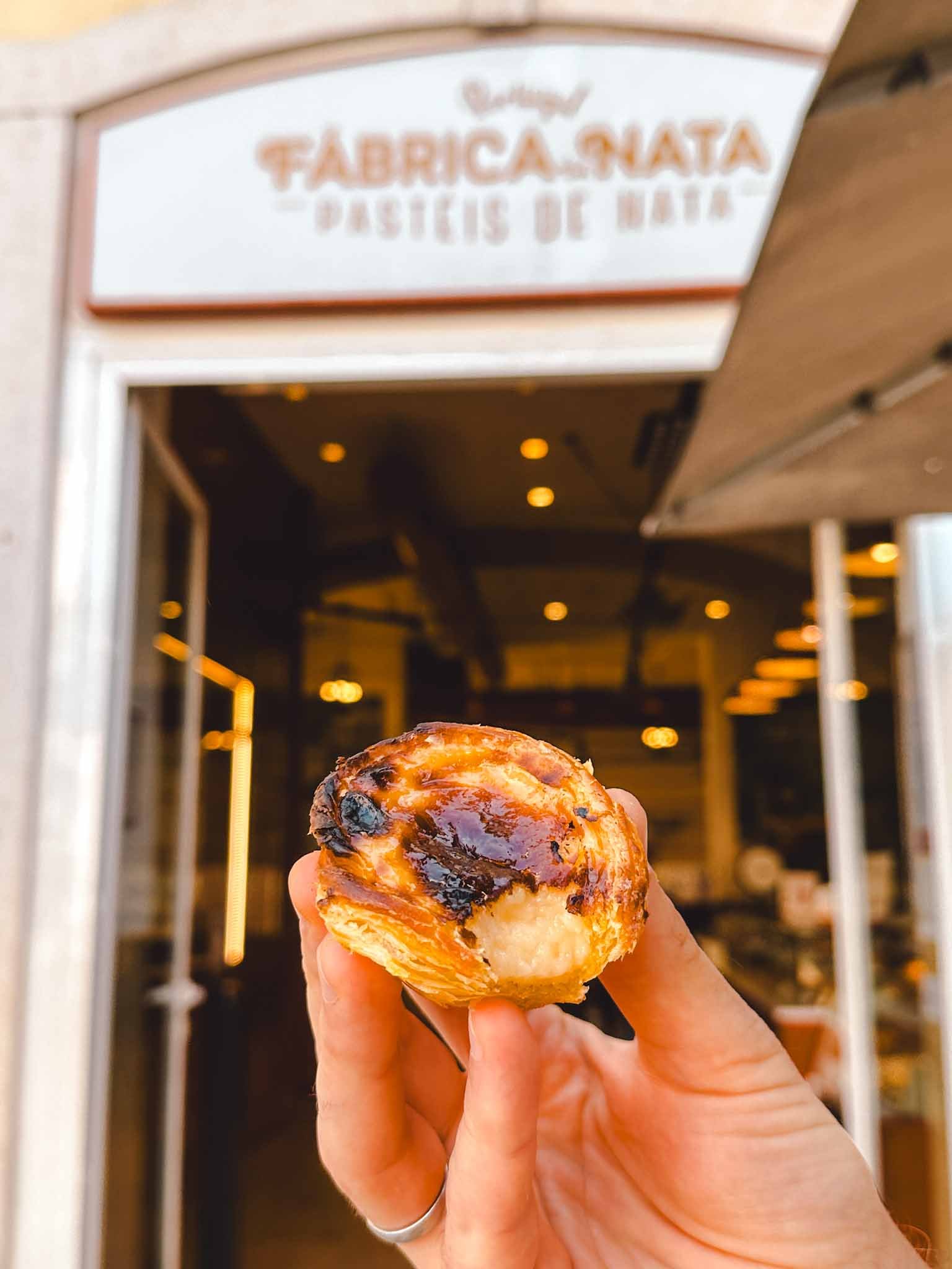 Best pastel de nata in Lisbon - Fábrica da Nata