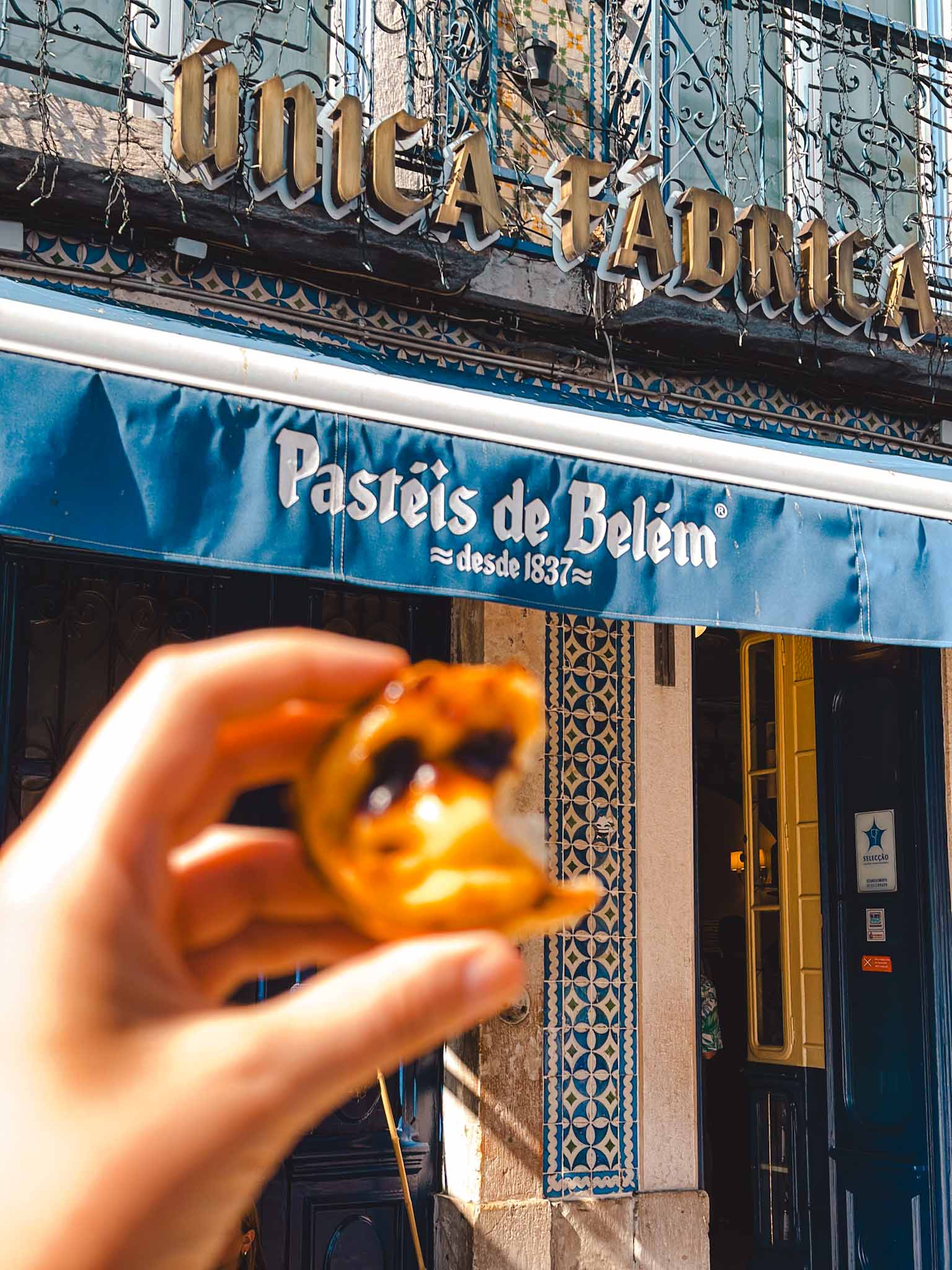 Best pastel de nata in Lisbon - Pastéis de Belém