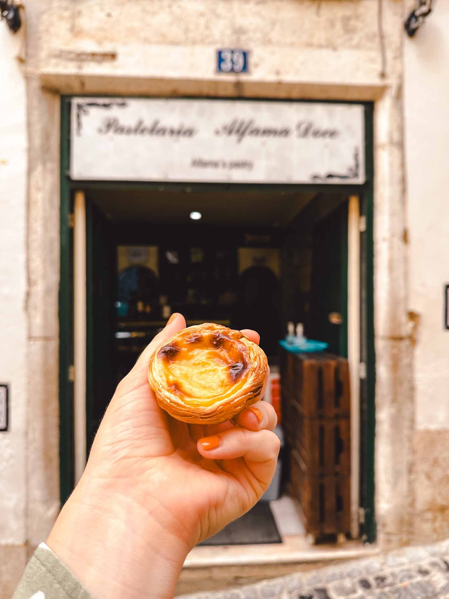 Best pastel de nata in Lisbon, Portugal - Alfama Doce