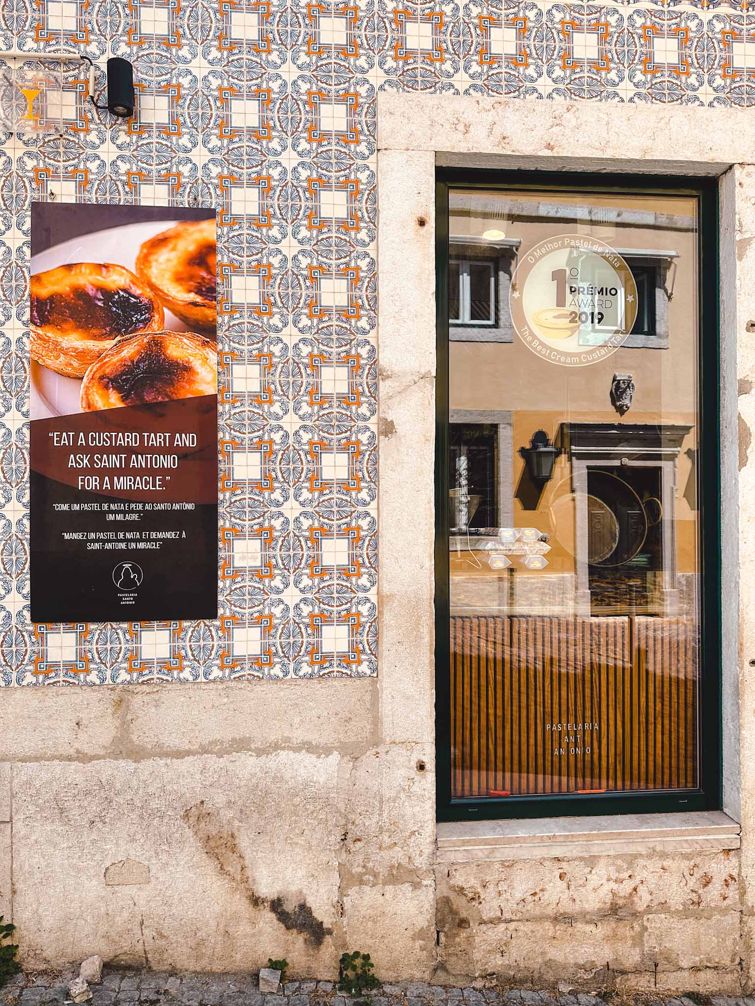 Best pastel de nata in Lisbon - Santo António