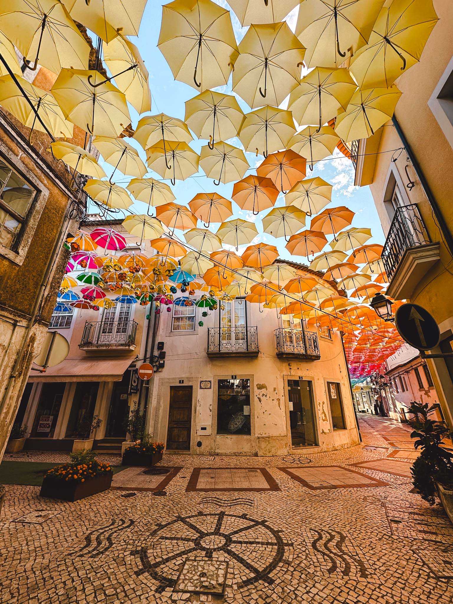 Best Instagram spots in Aveiro, Portugal - Agueda, the City of Umbrellas
