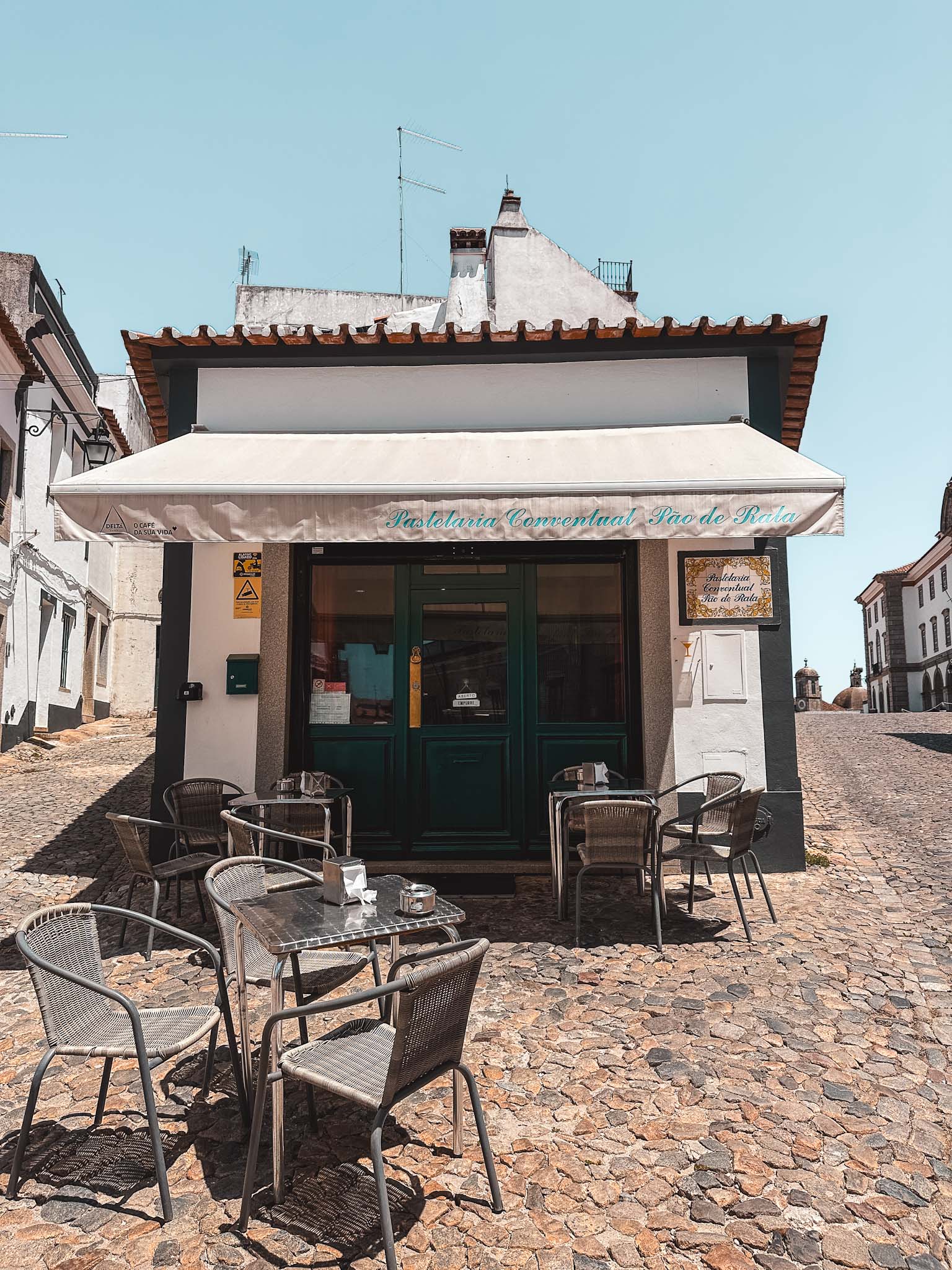 Evora, Portugal best things to do - Pastelaria Conventual Pão de Rala pastry shop
