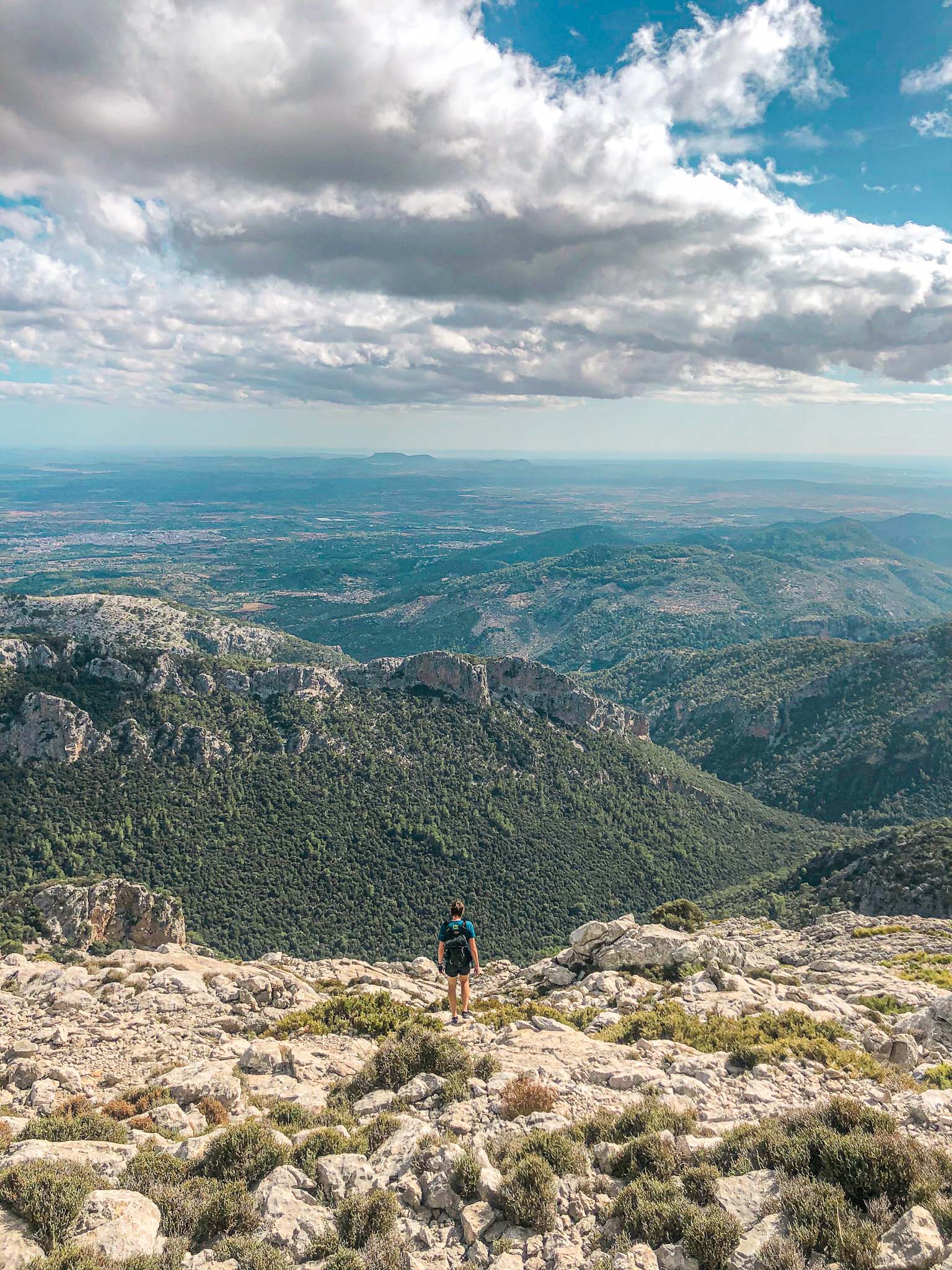 Puig de Massanella in Mallorca - second highest mountain on the island