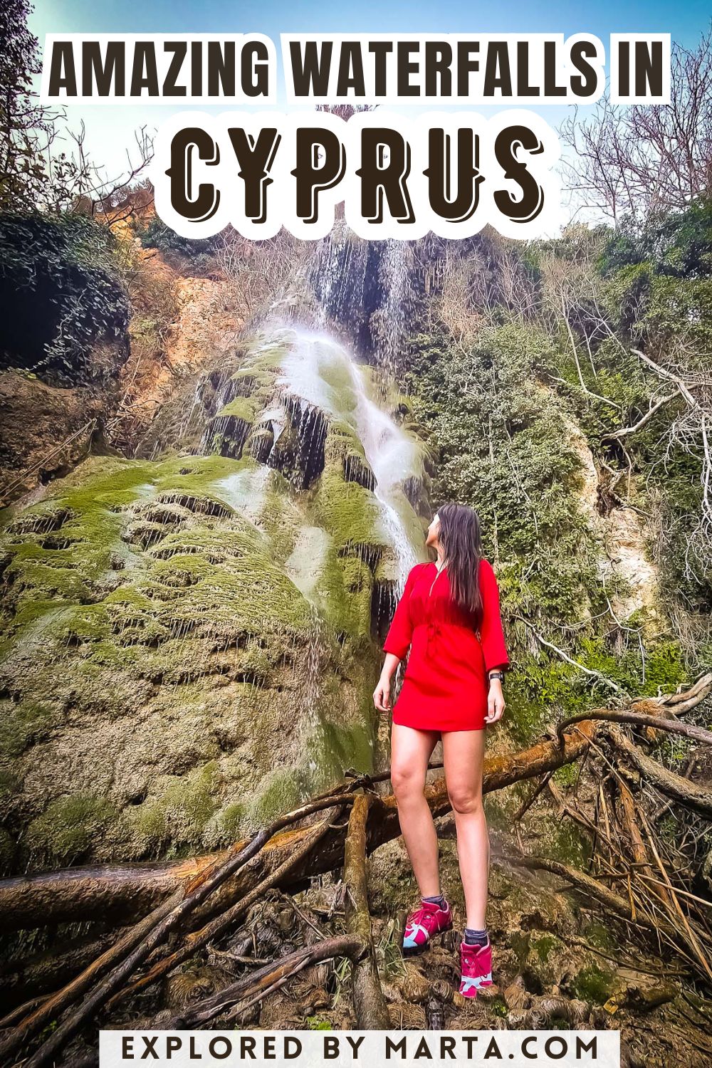 Amazing waterfalls in Cyprus