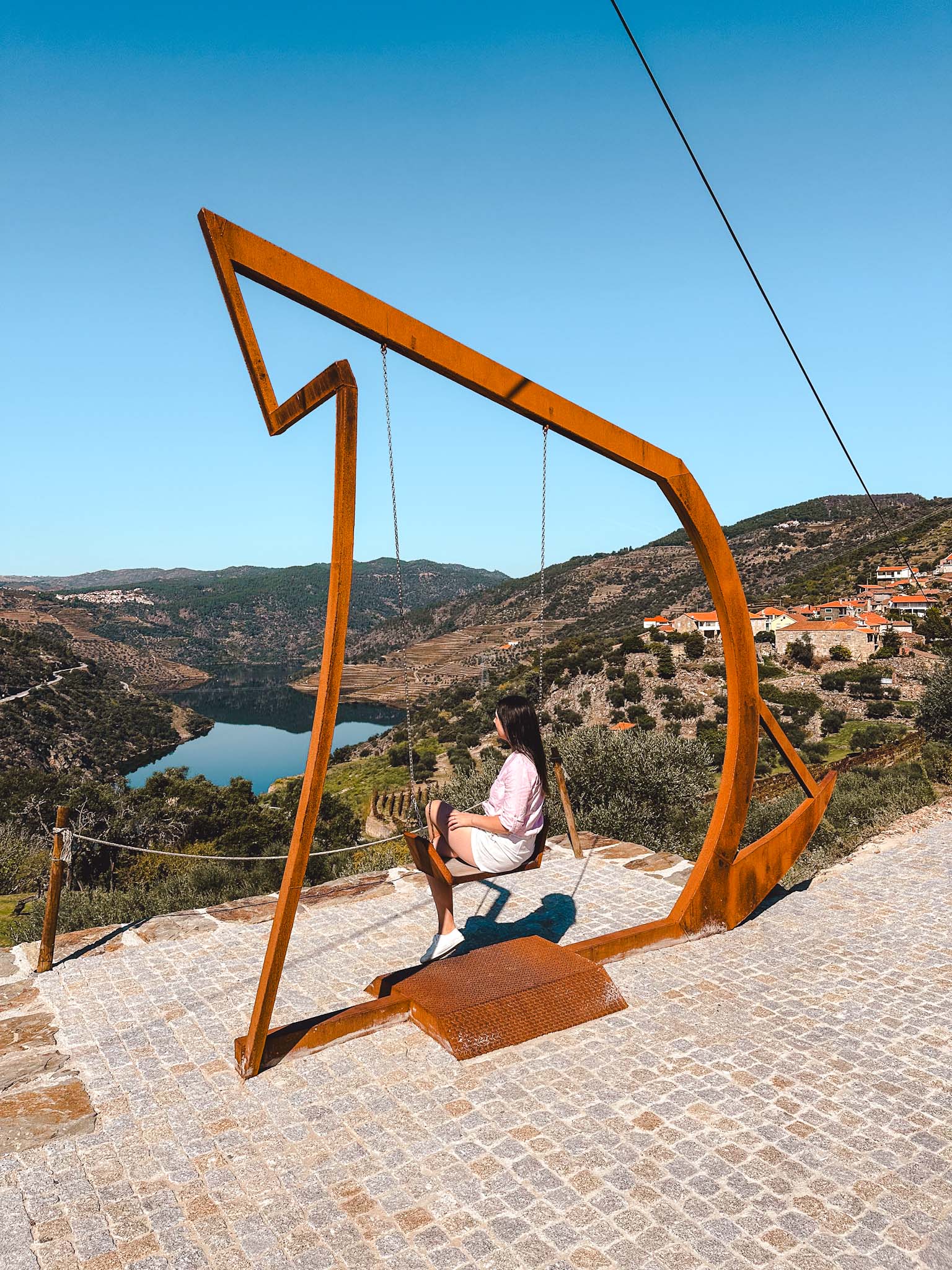 Best swings in Portugal - Baloiço Águas do Tua