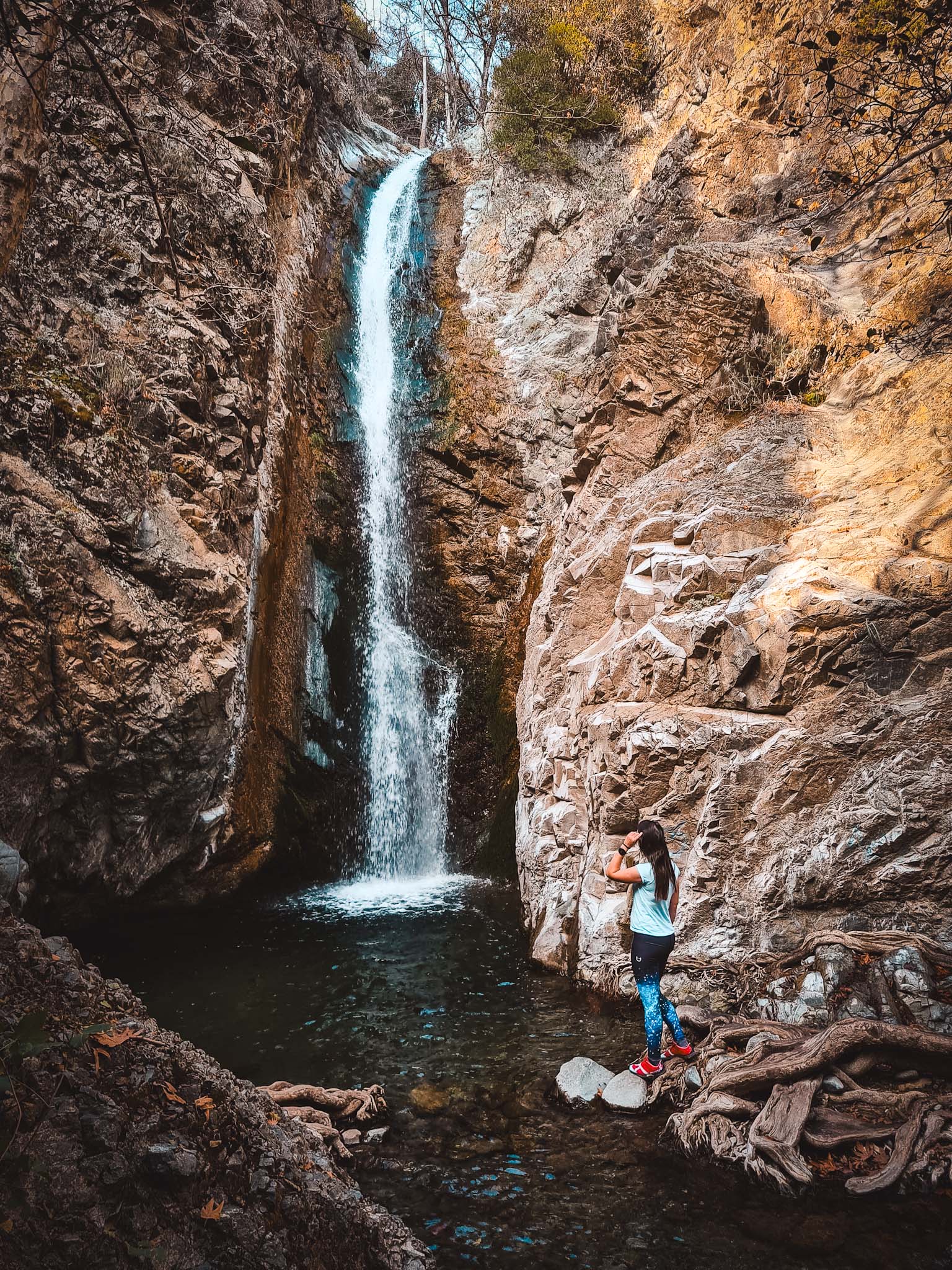 Waterfalls in Cyprus - Millomeris Waterfall