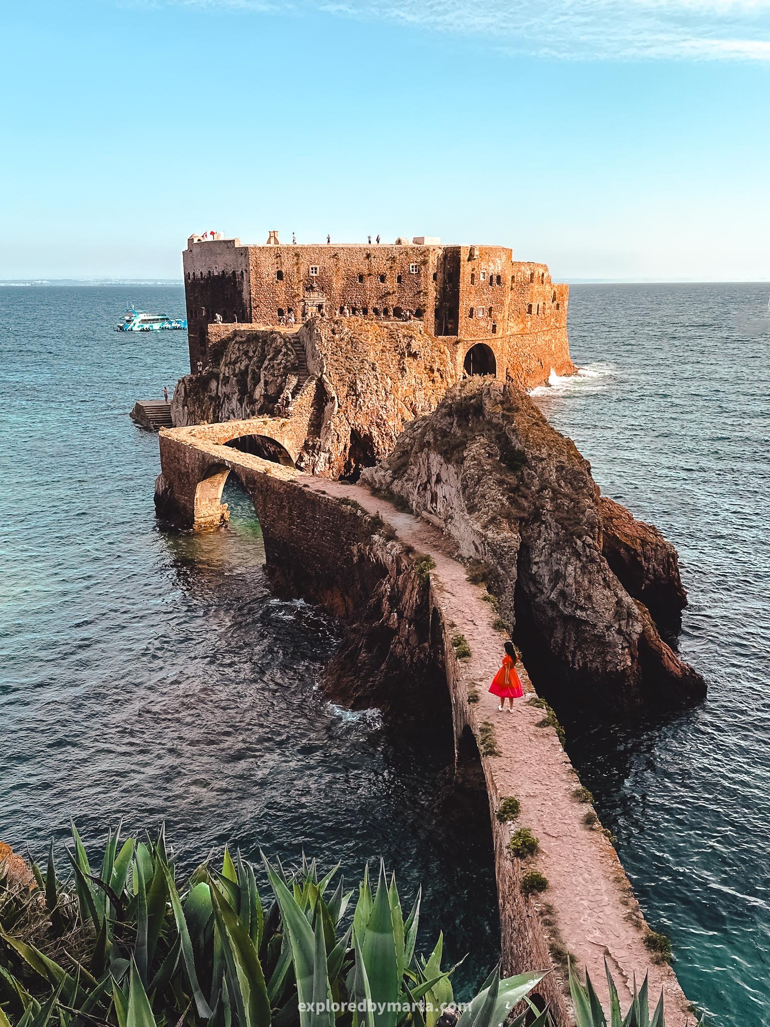 Fort of São João Baptista in Berlengas archipelago in Portugal