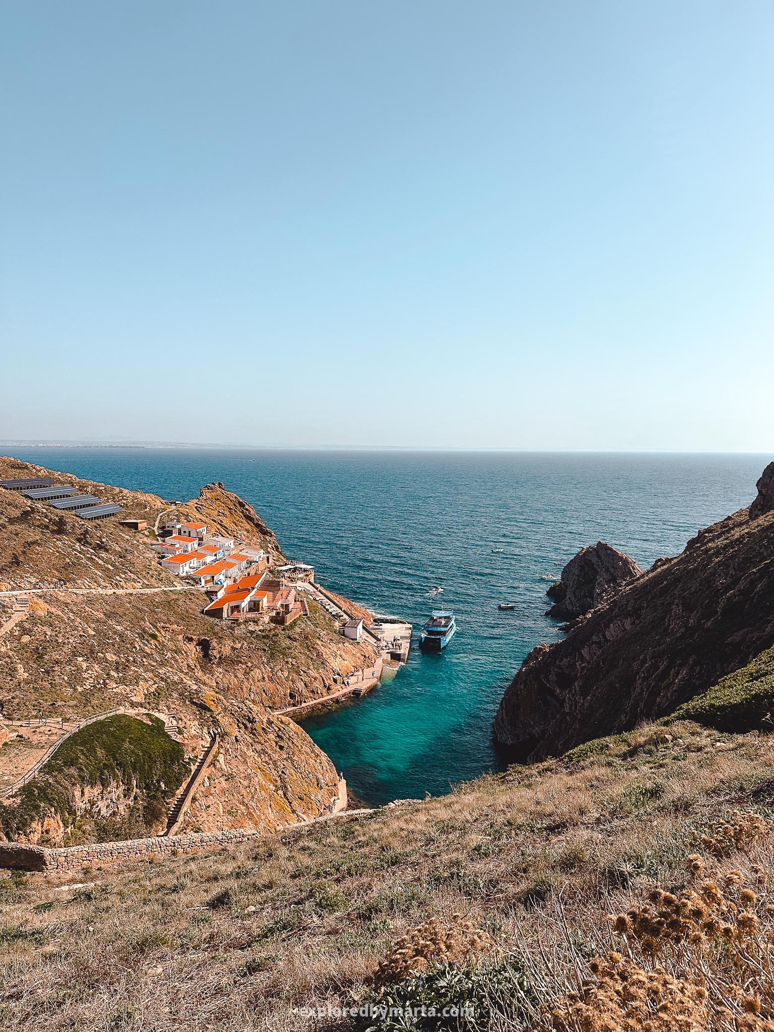 Fort of São João Baptista in Berlengas archipelago in Portugal