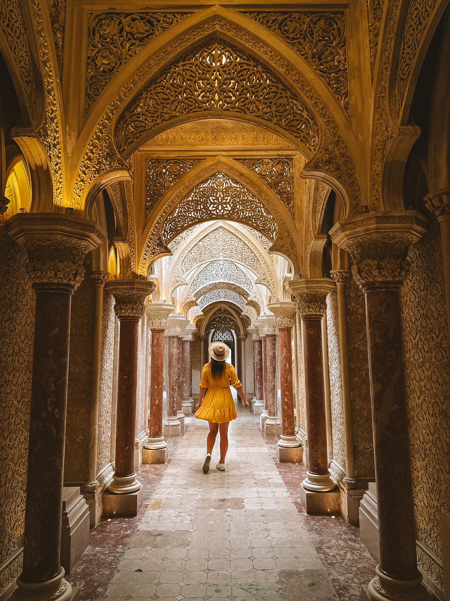 Monserrate Palace in Sintra, Portugal - best Instagram spots in Sintra