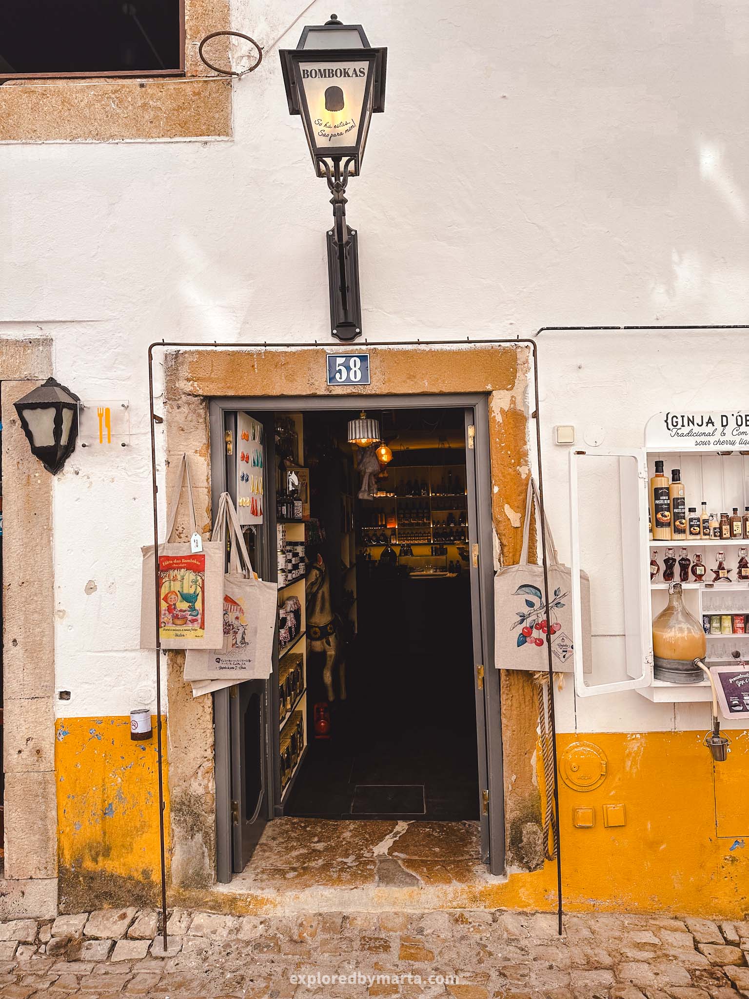 Óbidos, Portugal things to do-Fábrica das Bombokas