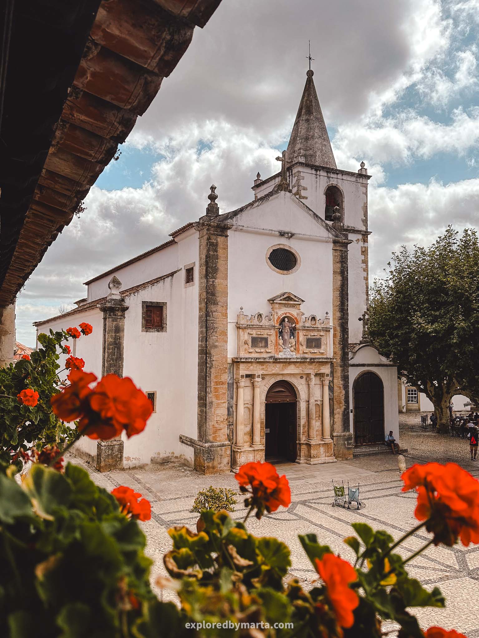 Óbidos, Portugal things to do-Igreja de Santa Maria