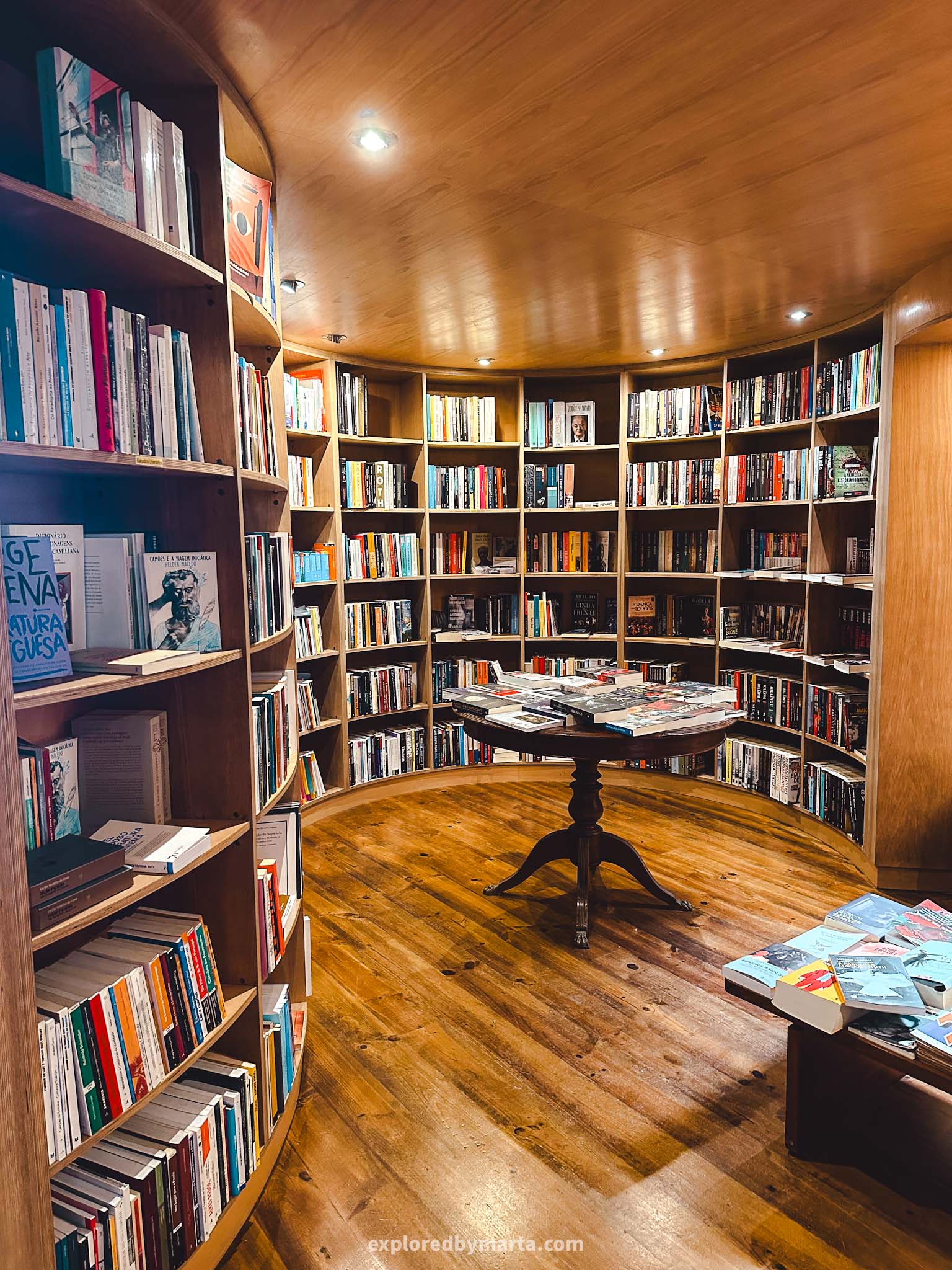 Óbidos, Portugal things to do-Livraria de São Tiago bookshop inside Igreja de São Tiago church