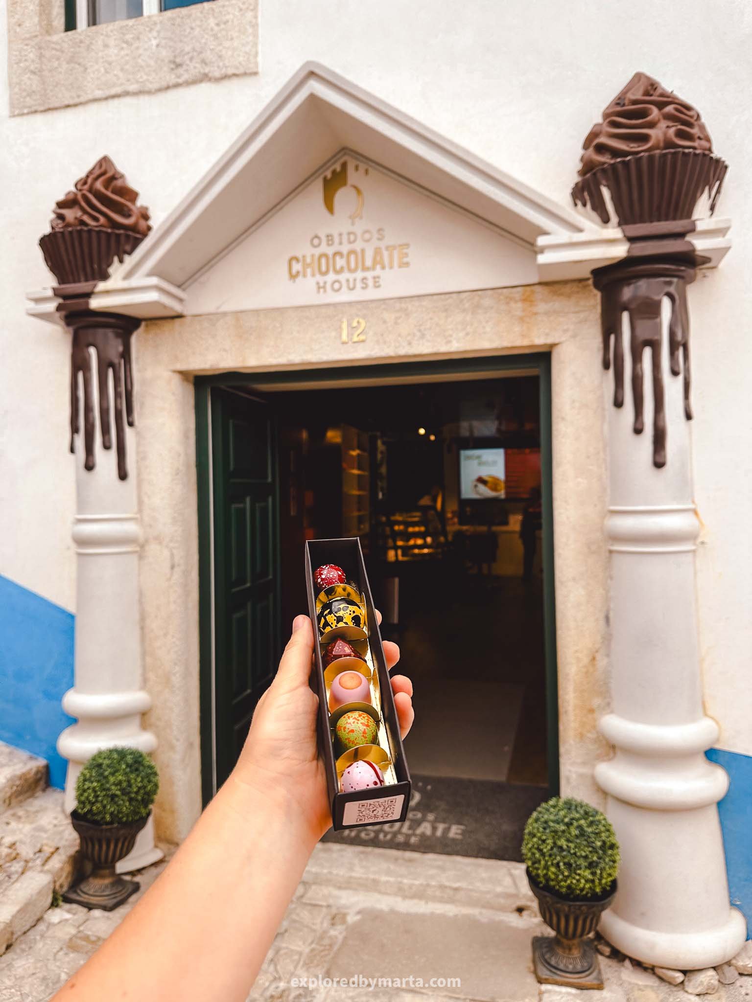 Óbidos, Portugal things to do-Óbidos Chocolate House