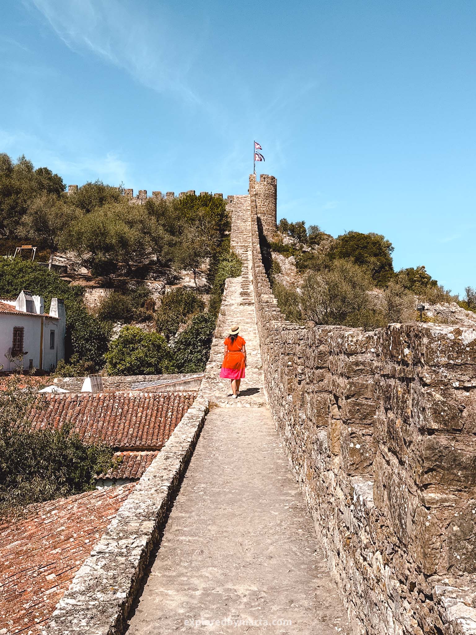 Óbidos, Portugal things to do-Wall of Óbidos