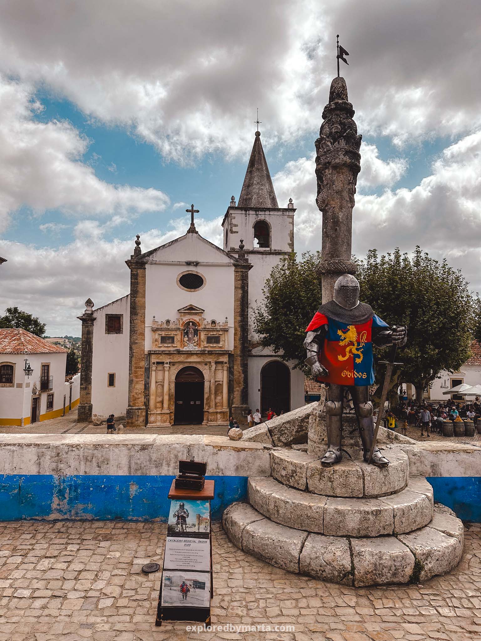 Óbidos, Portugal things to do-the Knight of Óbidos