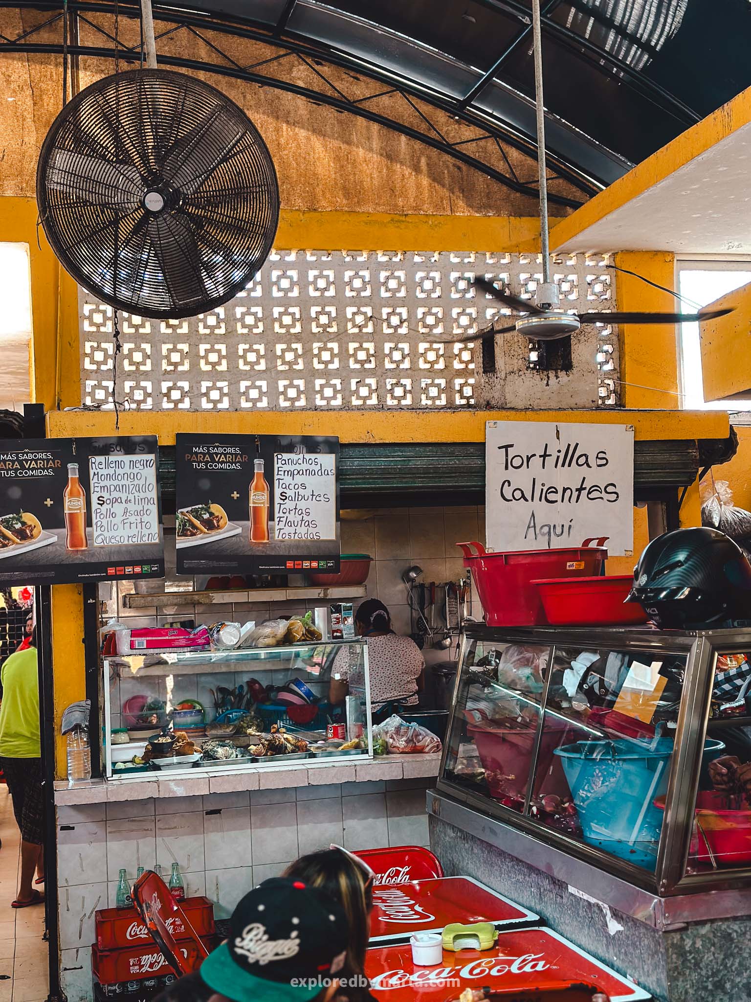 Izamal, Mexico-Mercado Municipal de Izamal is a local market full of flavors, smells and souvenirs