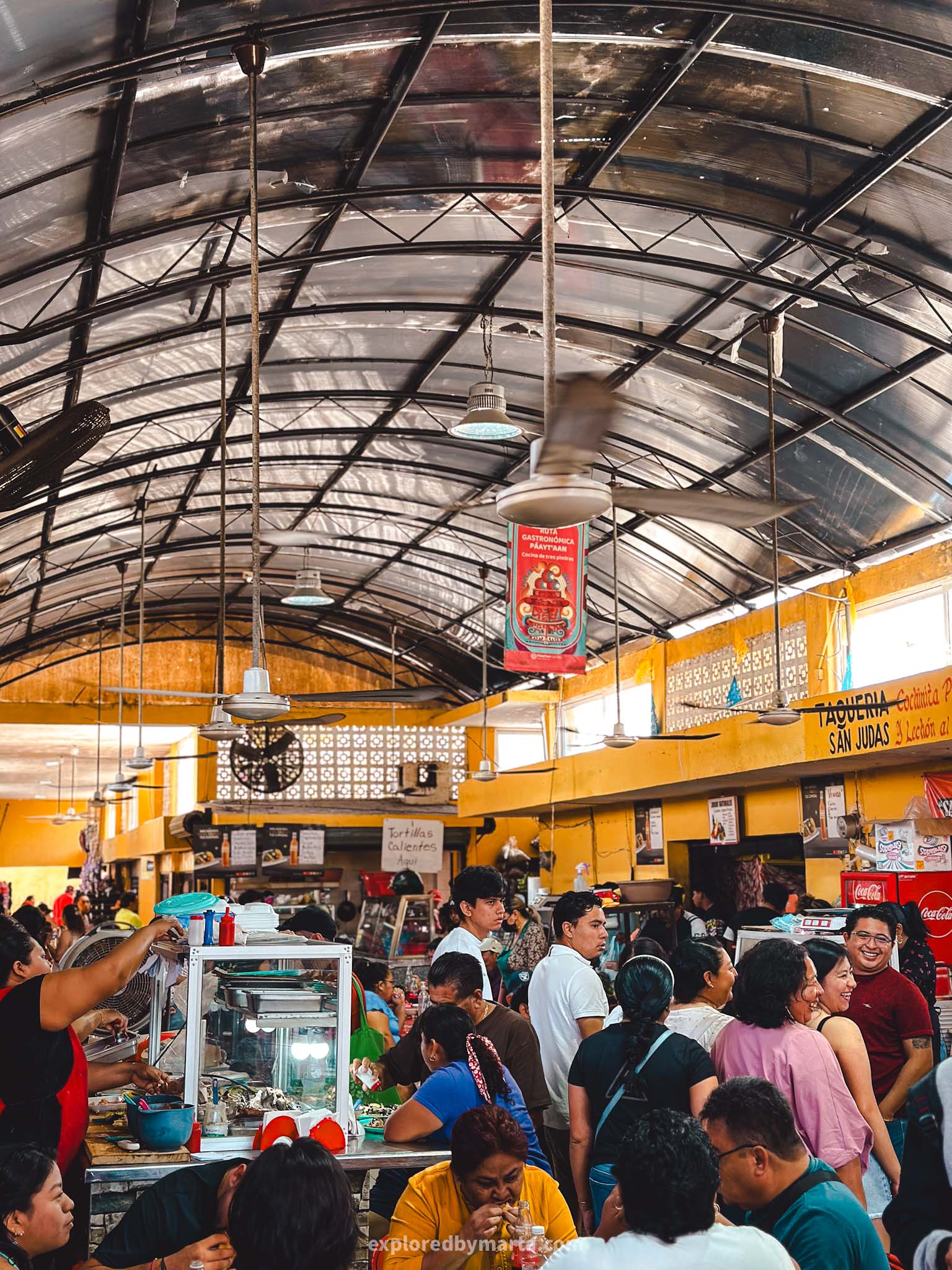 Izamal, Mexico-Mercado Municipal de Izamal is a local market full of flavors, smells and souvenirs