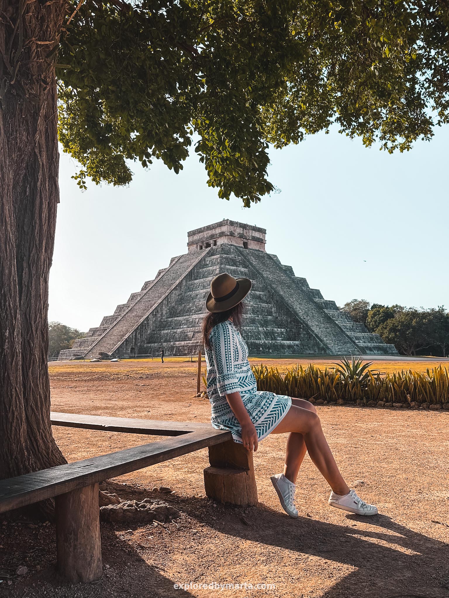 Yucatan peninsula, Mexico - Mayan pyramids and Mayan ruins around Yucatan - Chichen Itza