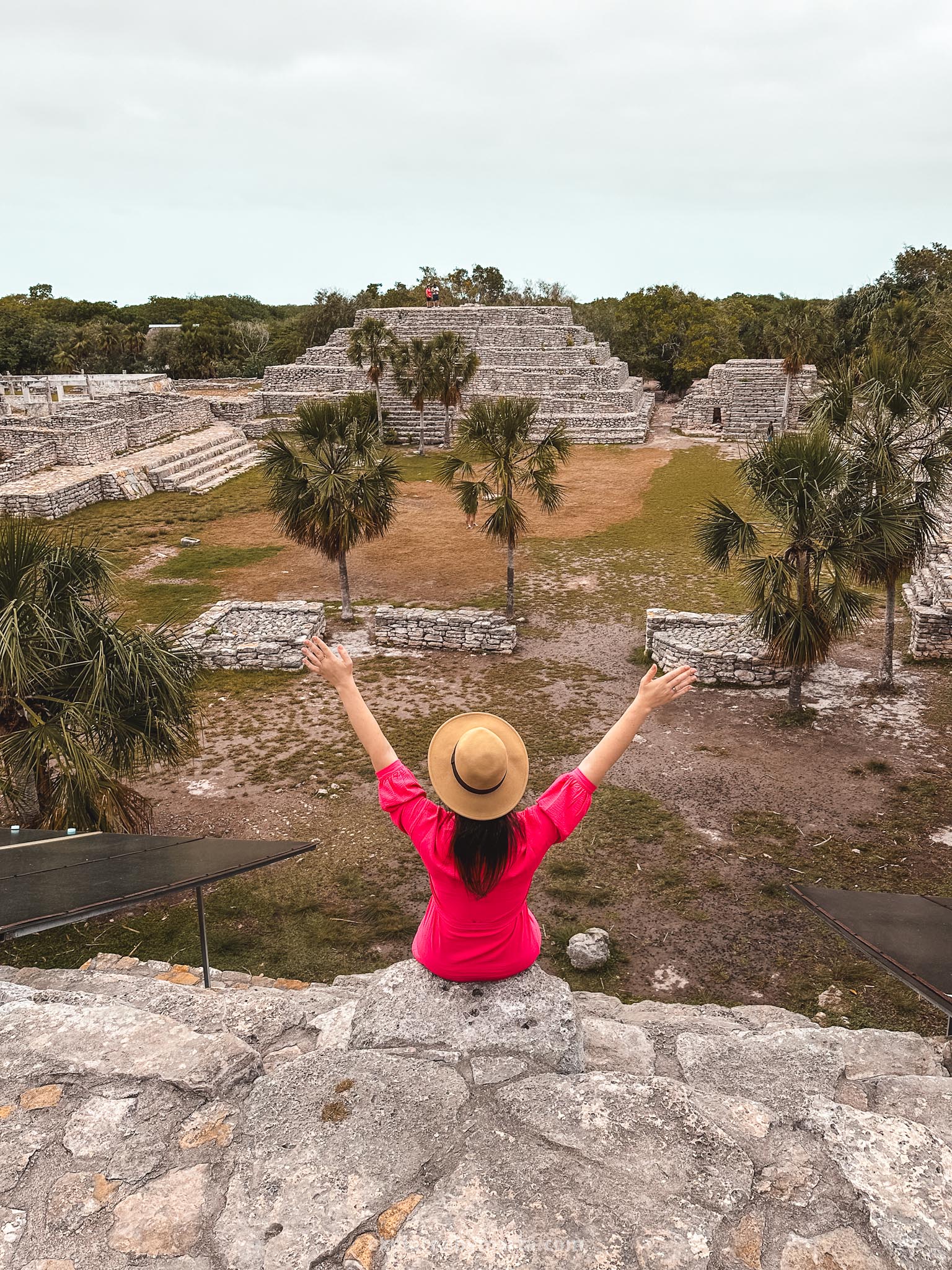Yucatan peninsula, Mexico - Mayan pyramids and Mayan ruins around Yucatan - Zona Arqueológica Xcambó