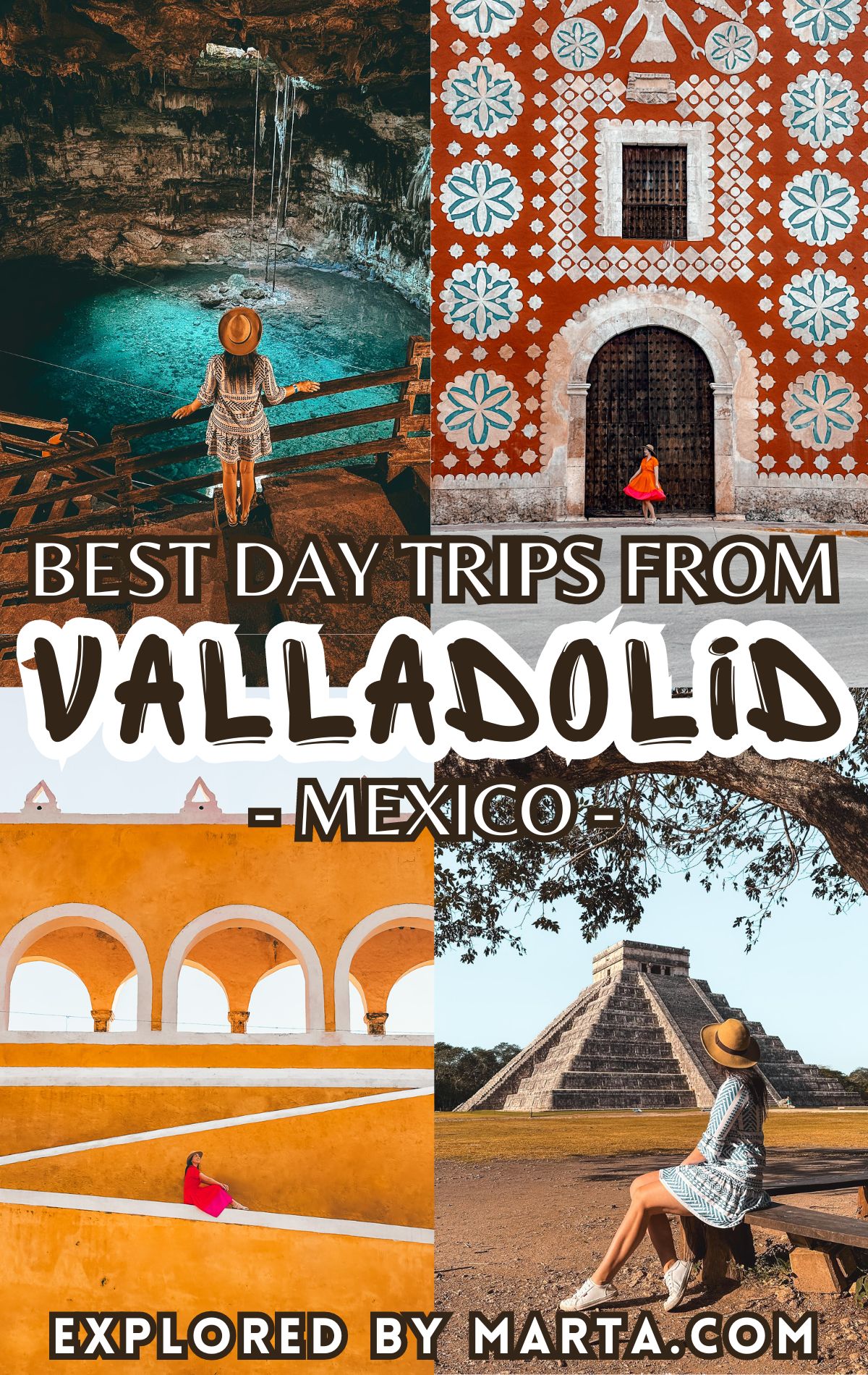 Adventurous day trips from Valladolid, Mexico