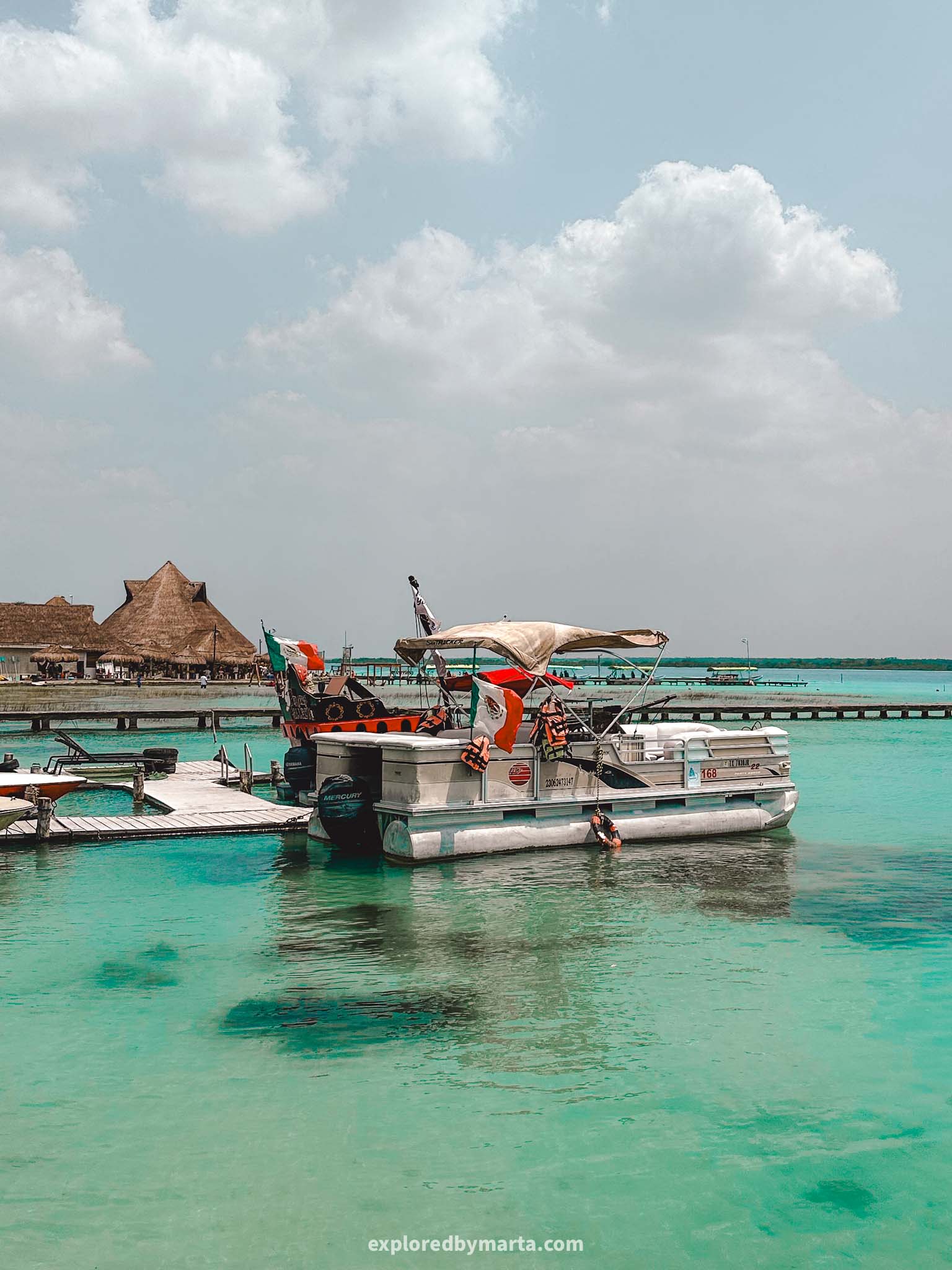Bacalar, Mexico-a boat trip to the Channel of the Pirates is one of the most popular things to do in Bacalar, Mexico