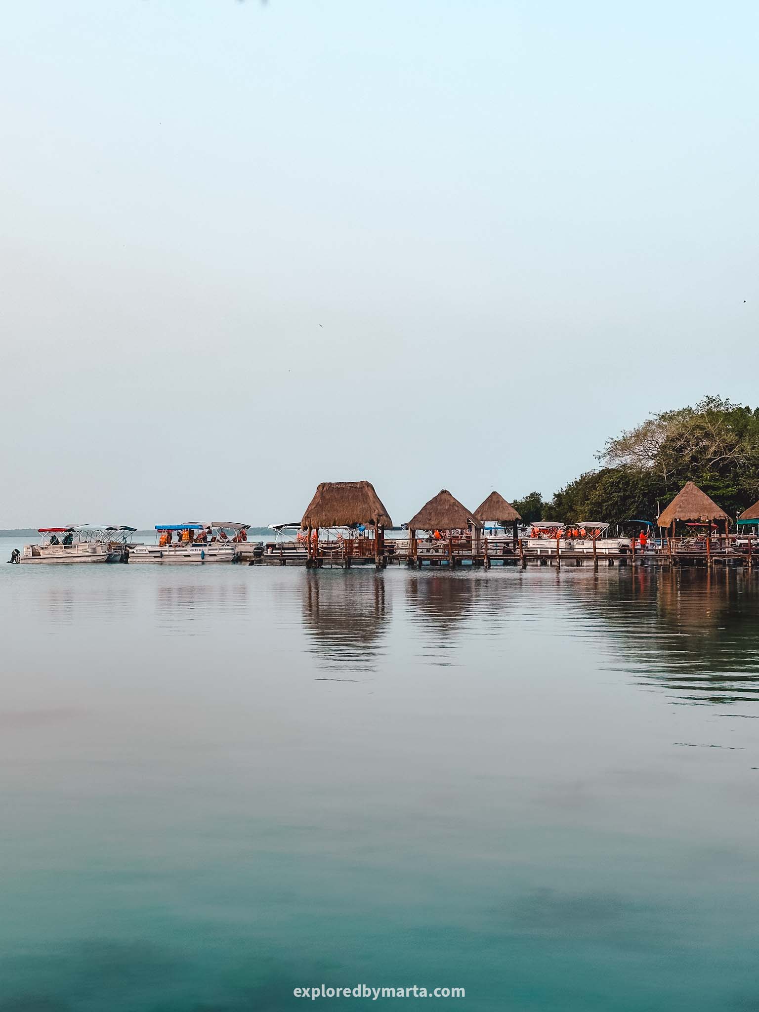 Bacalar, Mexico-best things to do in Bacalar - swim in the lagoon of seven colors