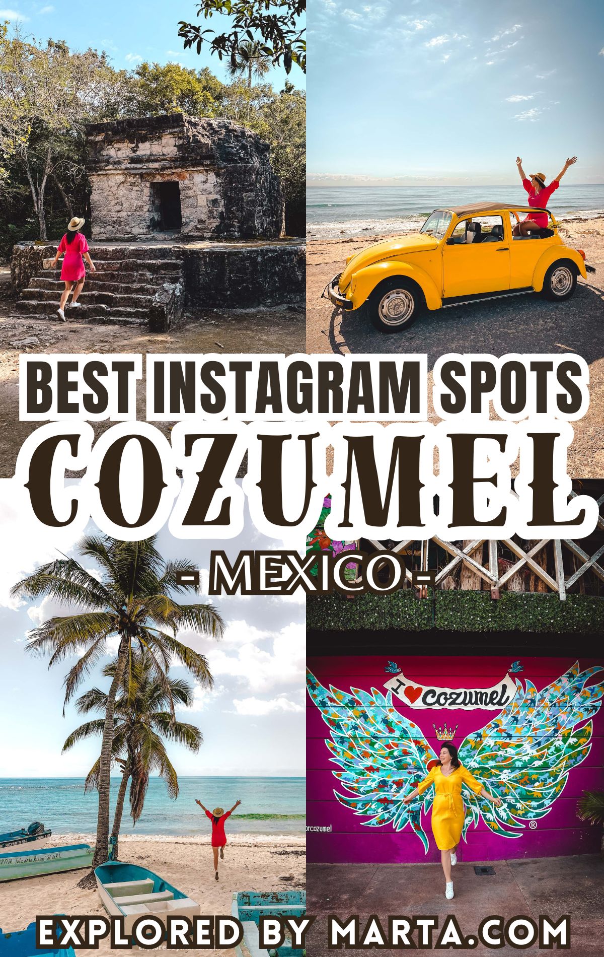 Best Instagram spots in Cozumel, Mexico